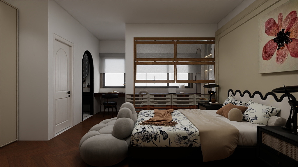 姑娘你很美-翰林苑1-装修设计方案