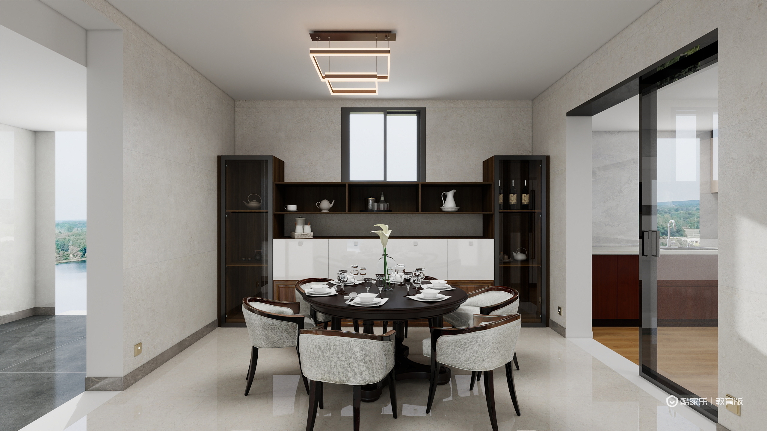 方夏彤-老人房154㎡3室装修效果图