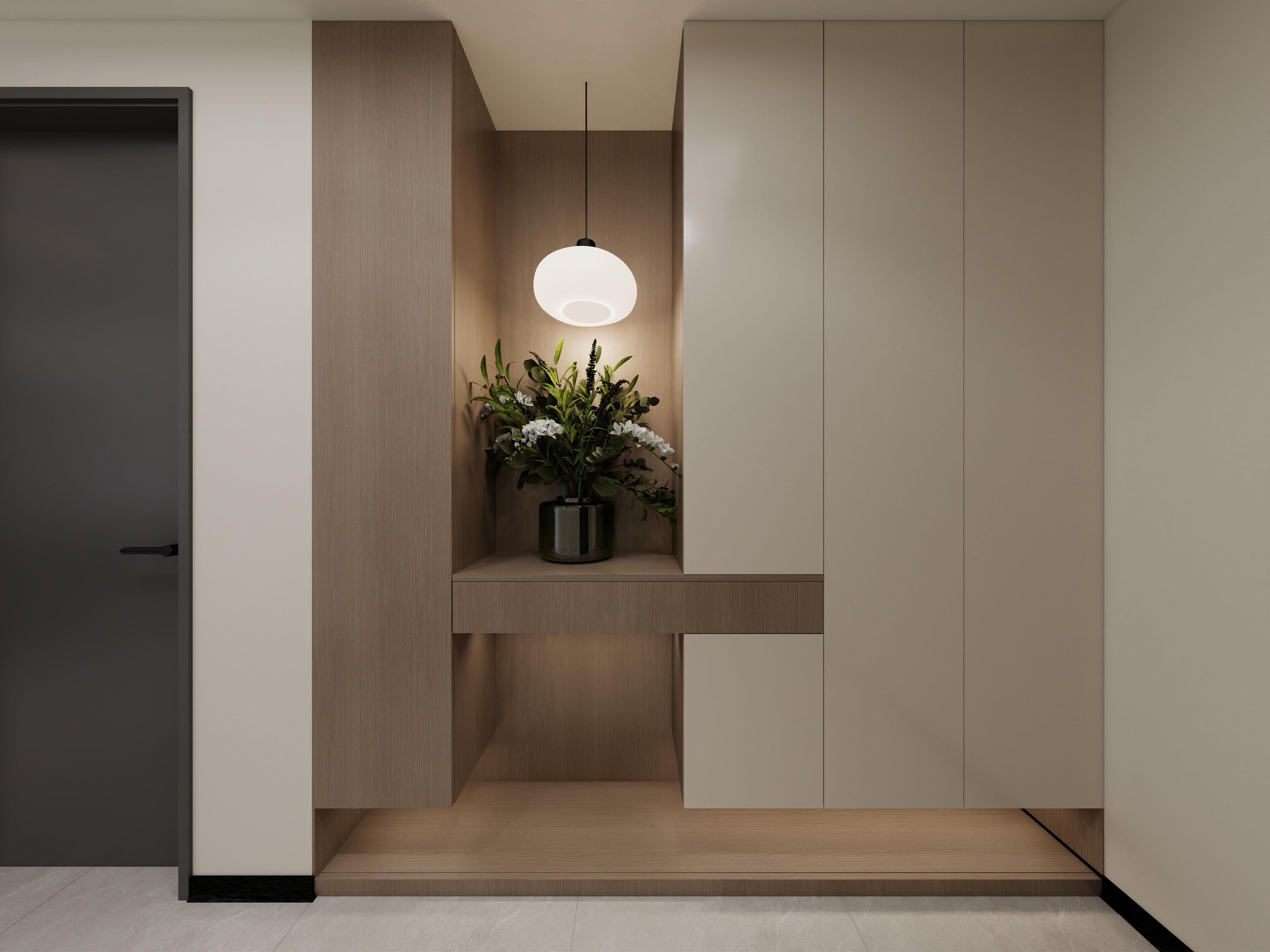 欧盛设计工作室-现代轻奢装修效果图