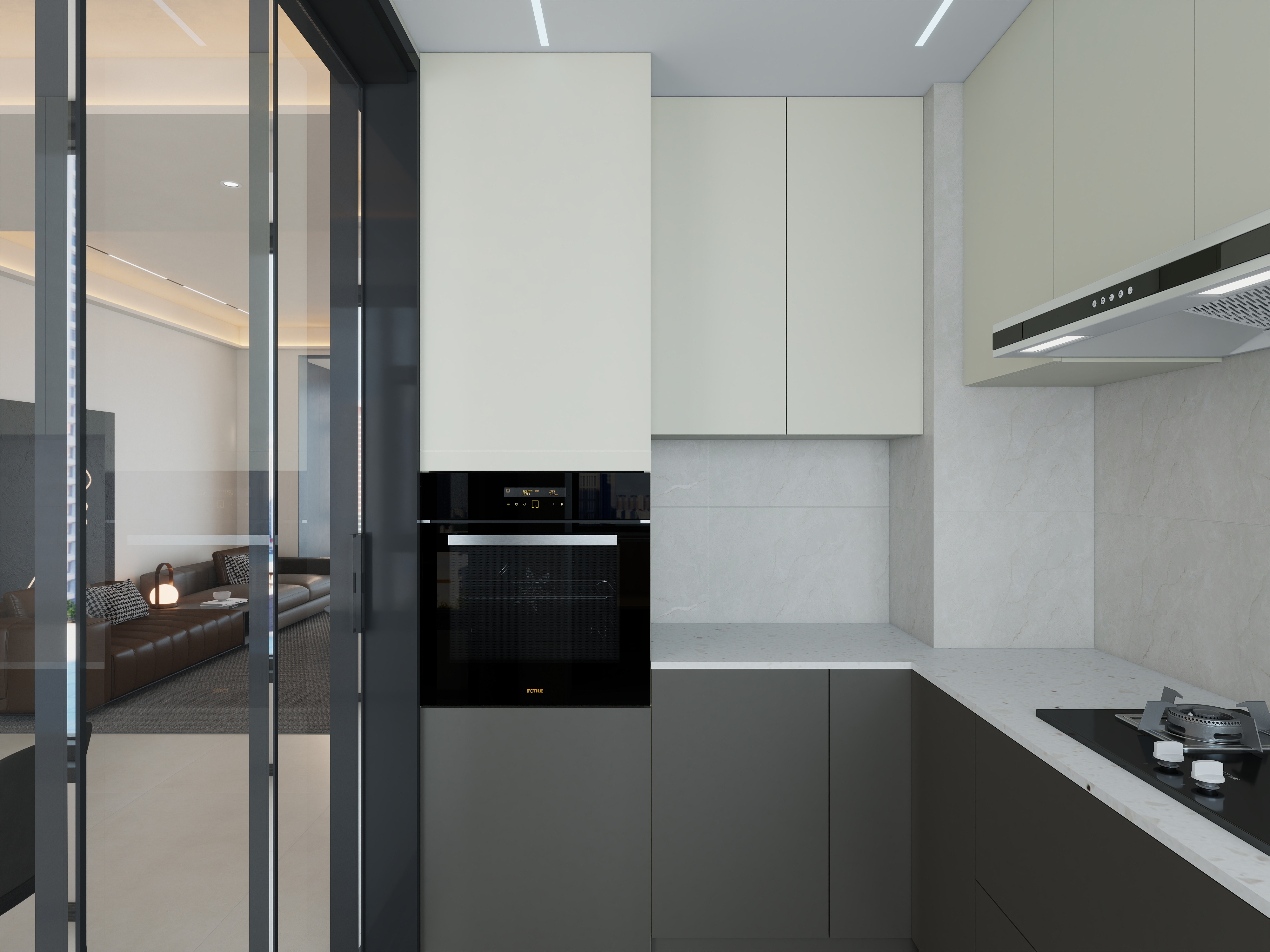 艺雅丽-149平现代简约 装修效果图