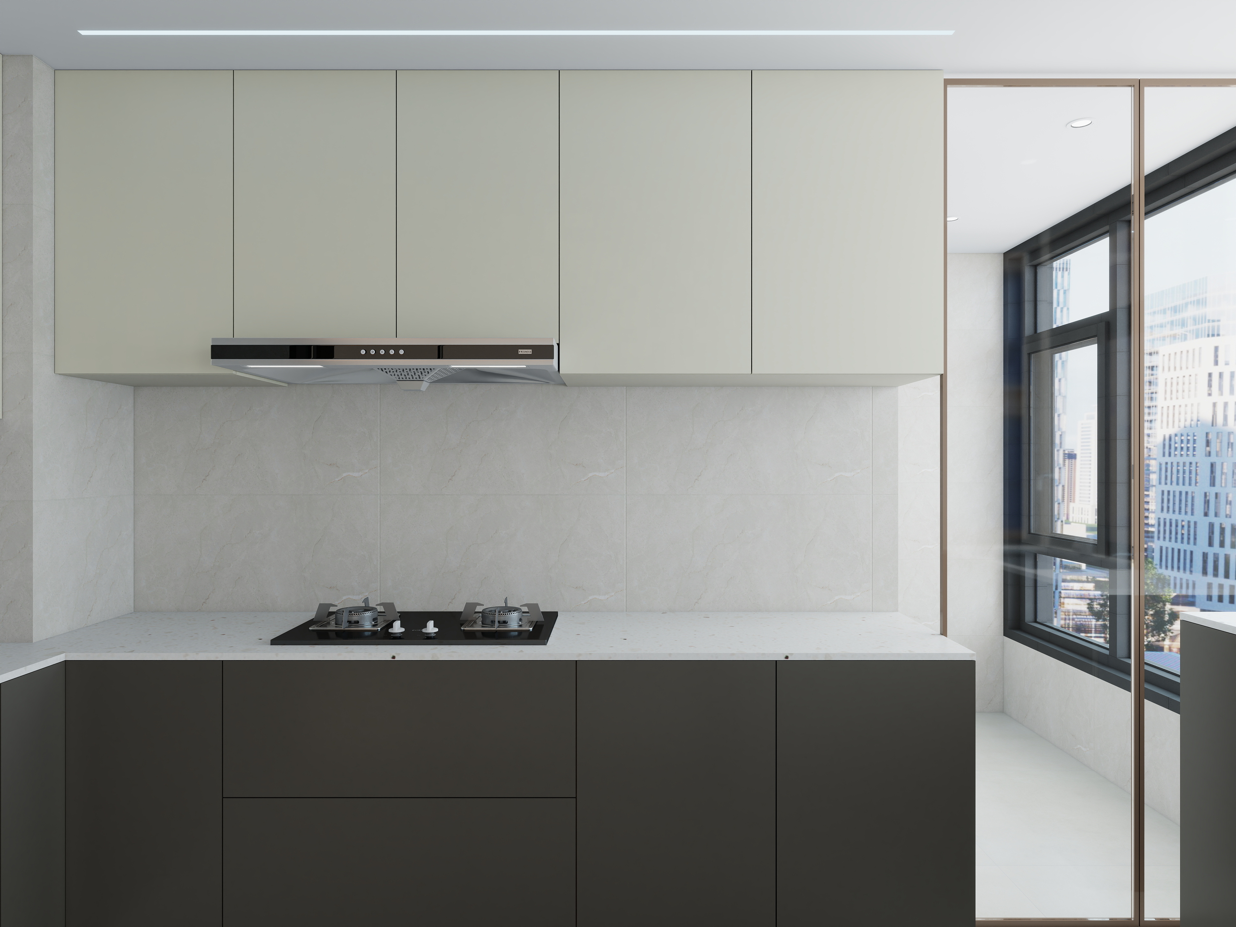 艺雅丽-149平现代简约 装修效果图