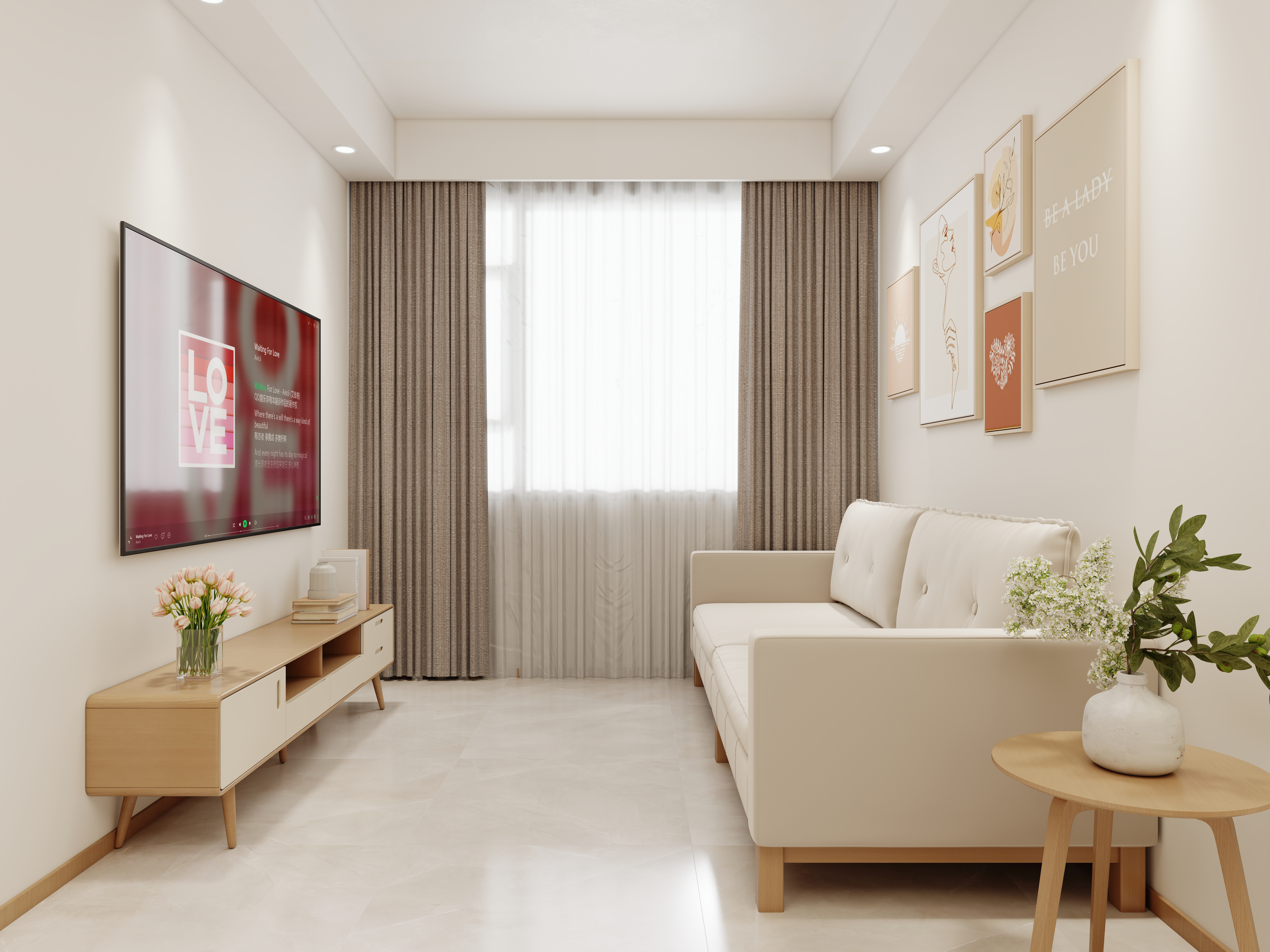 壹诺设计工作室-北欧风 装修效果图