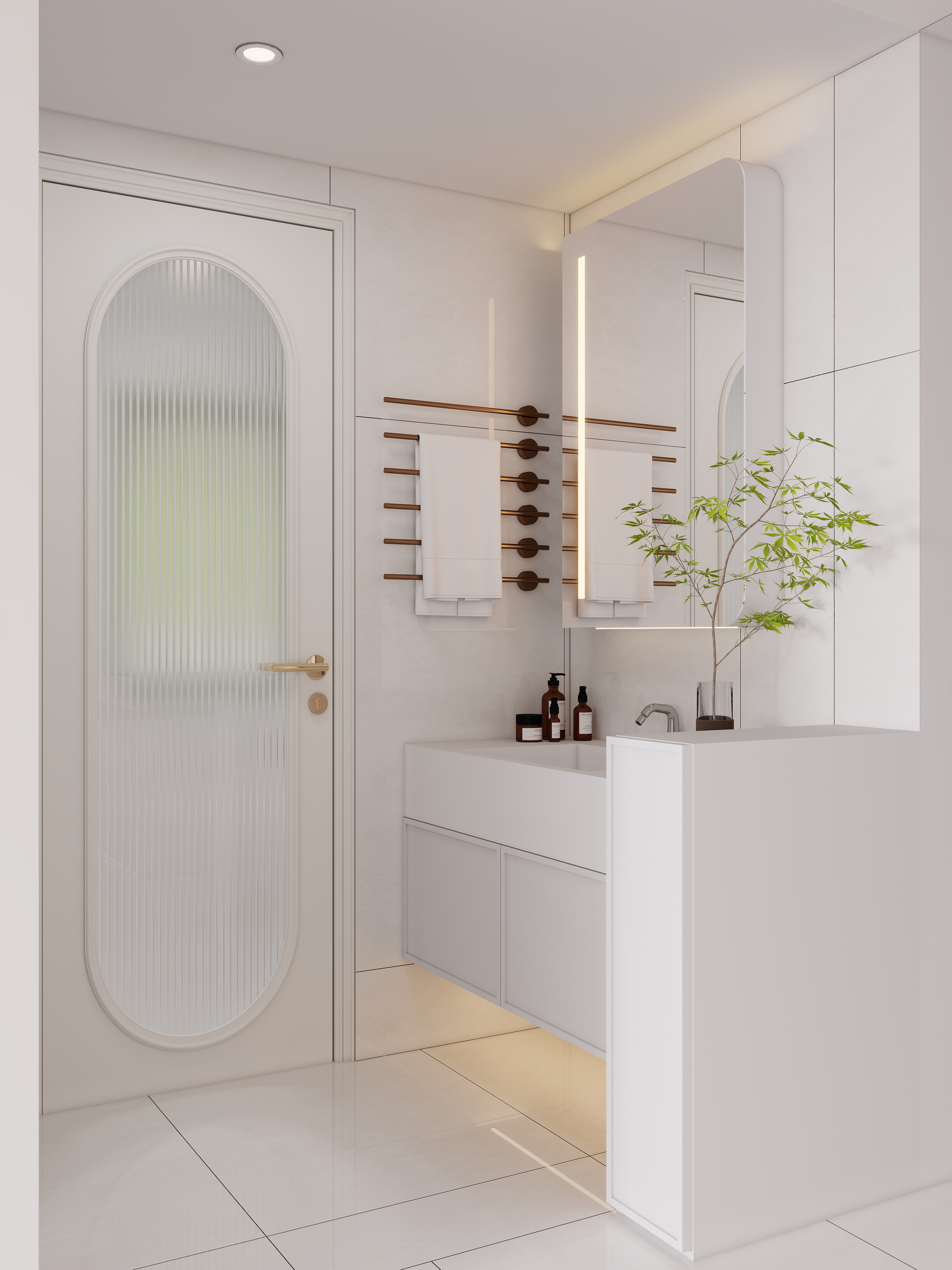 文木一心-82㎡2室装修效果图