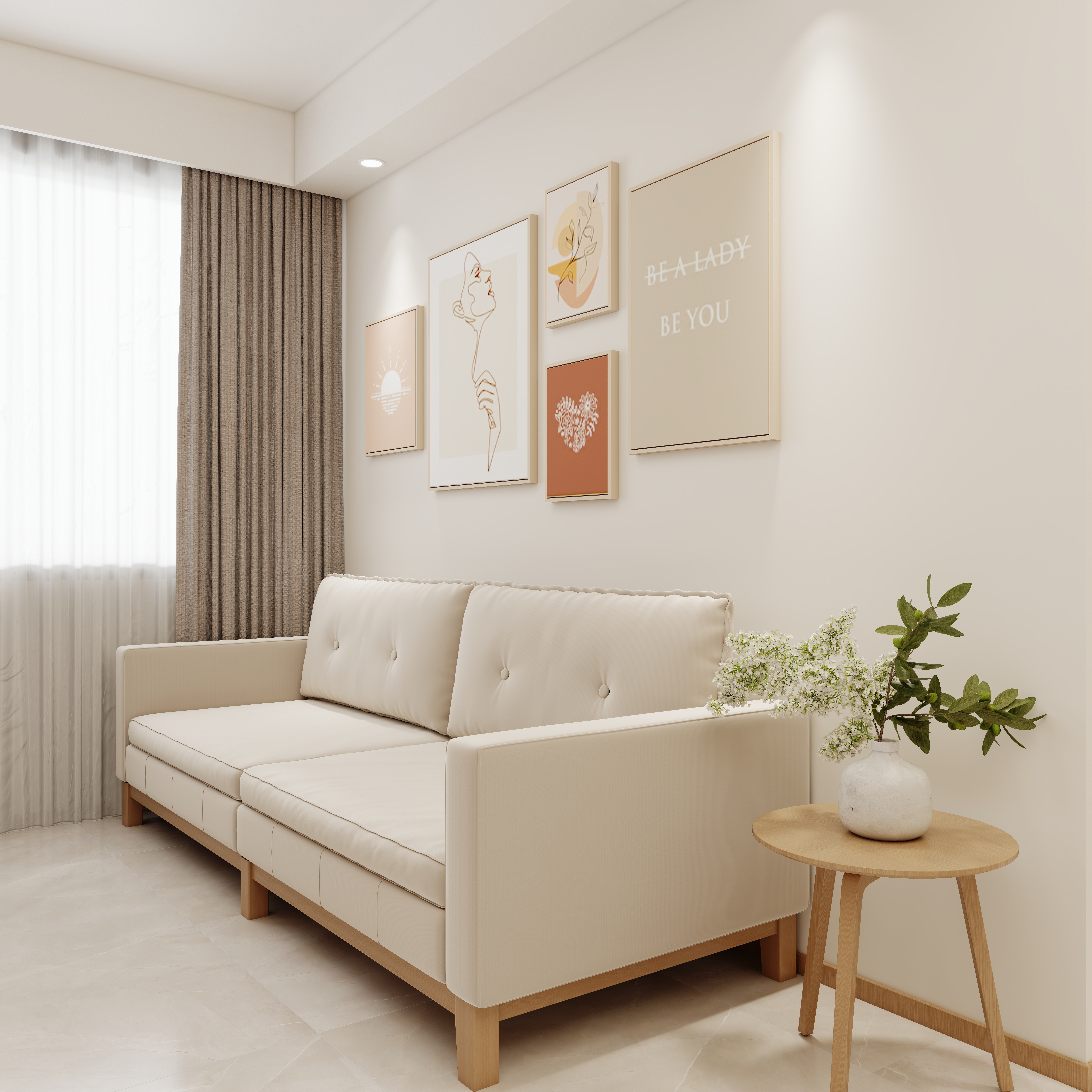 壹诺设计工作室-北欧风 装修效果图