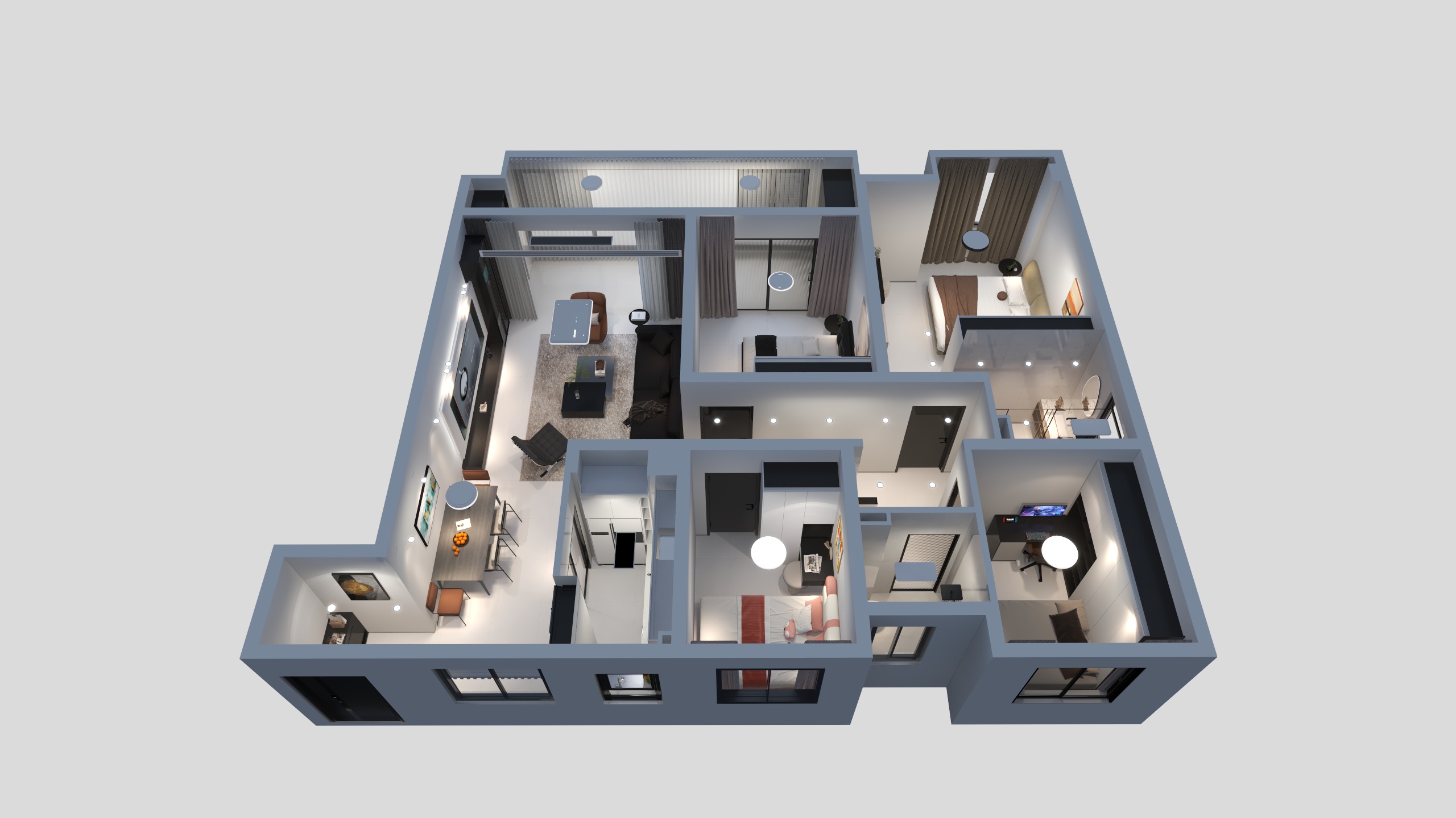 刘秋男-齐山路小区30-1405-装修设计方案