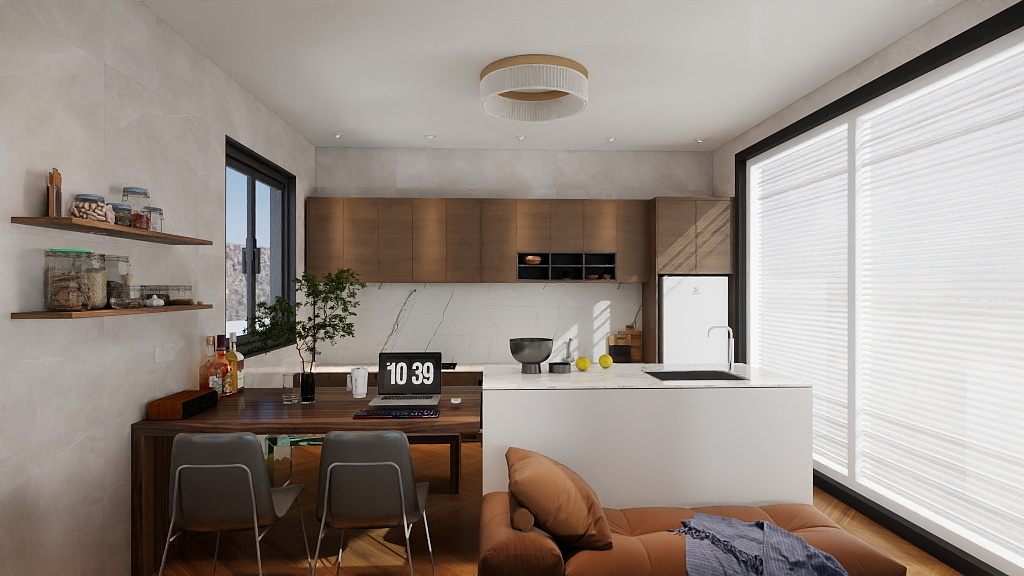 建筑设计陈先生-练习-厨房（10）-装修设计方案