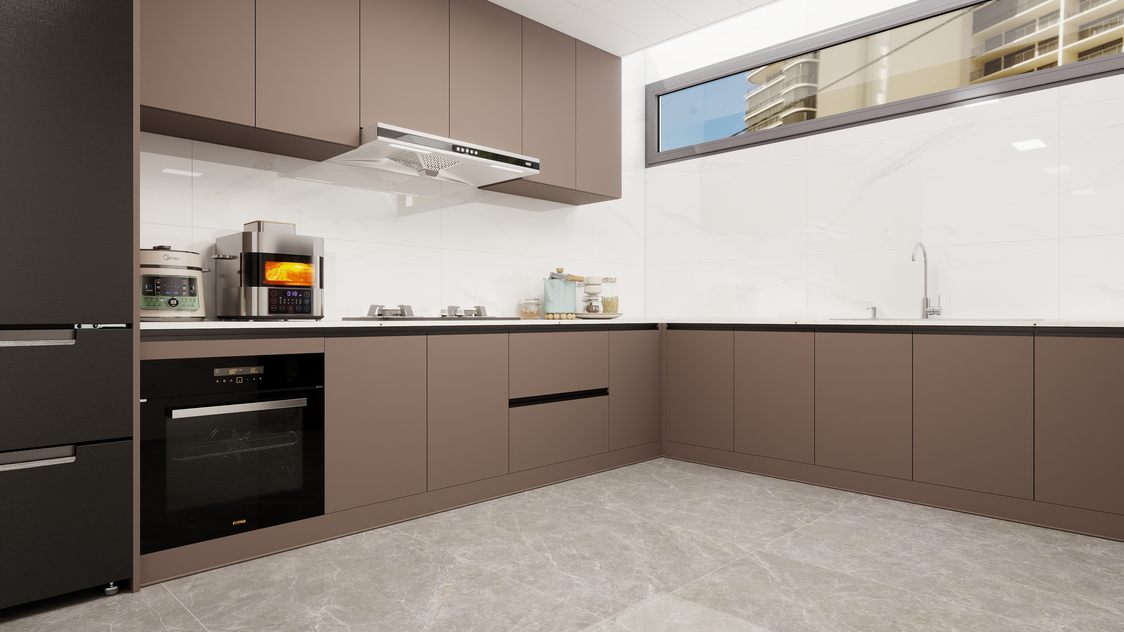 至简名设-文稳康-《邕府*朱槿园》146平新中式|娱乐装修效果图