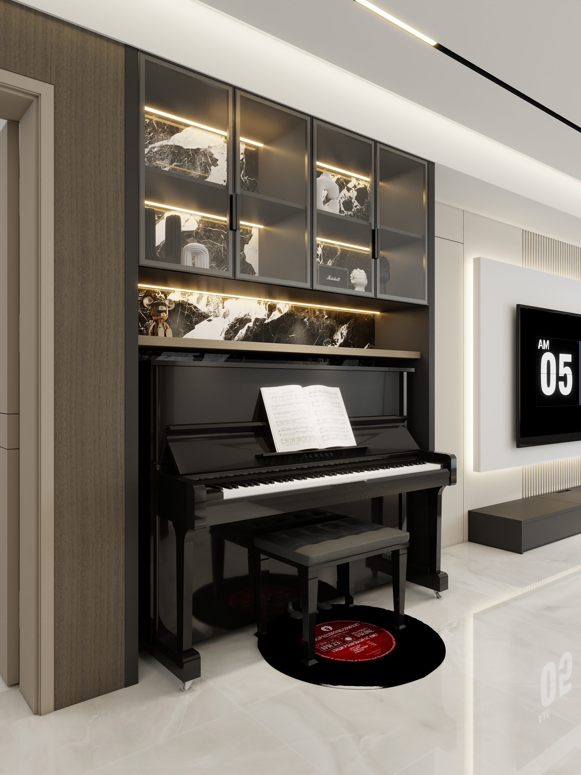 齐Design-金地名锦5-3-1101-装修设计方案