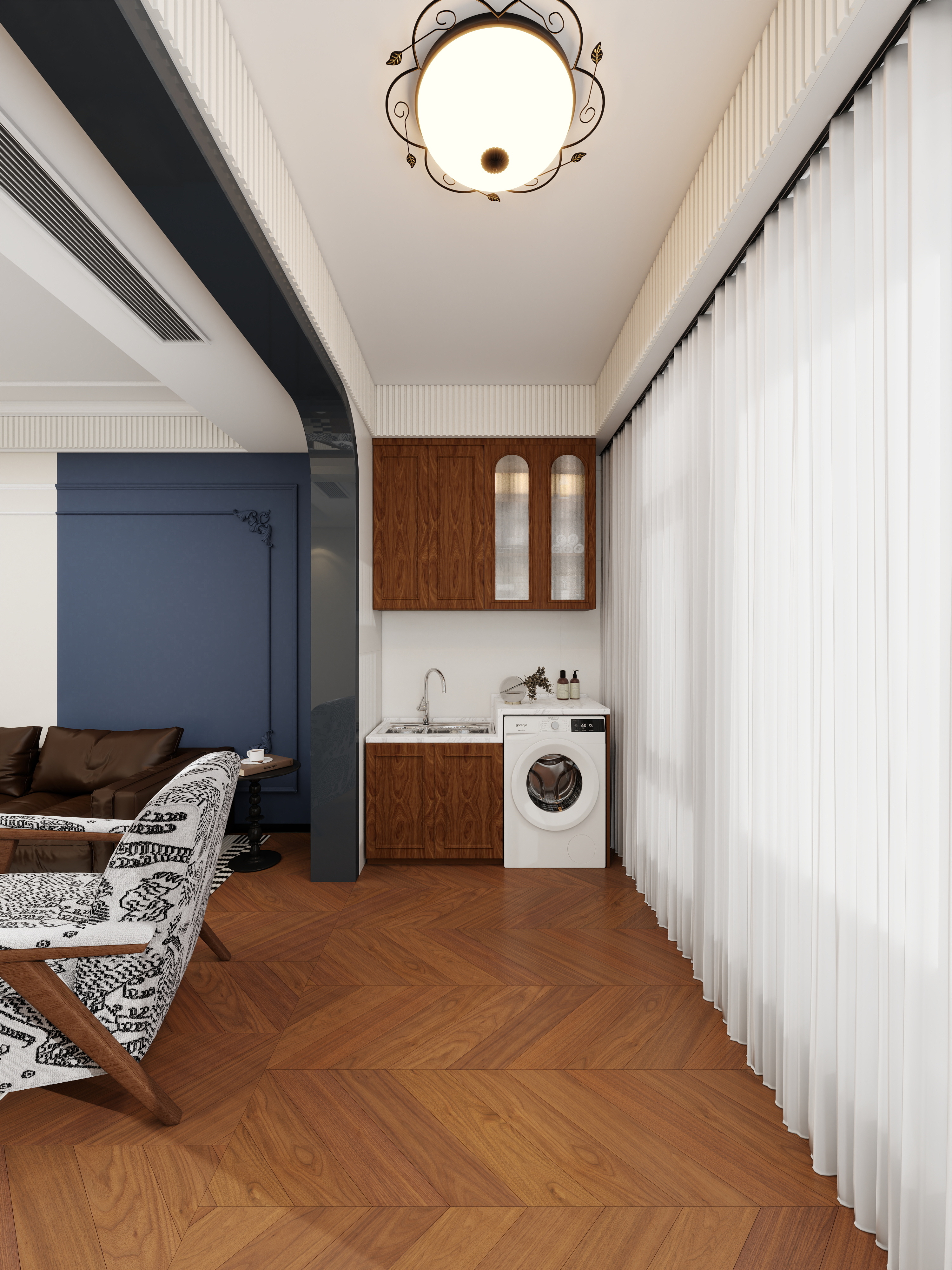 3DVRX-天润府129㎡2室装修效果图