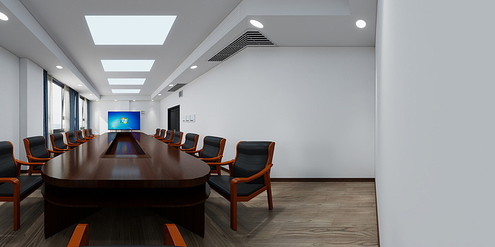 郭有道设计工作室-会议室-装修设计方案