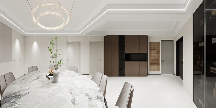 盟鼎新材料有限公司小暖-道感堂 2个地基一层-装修设计方案