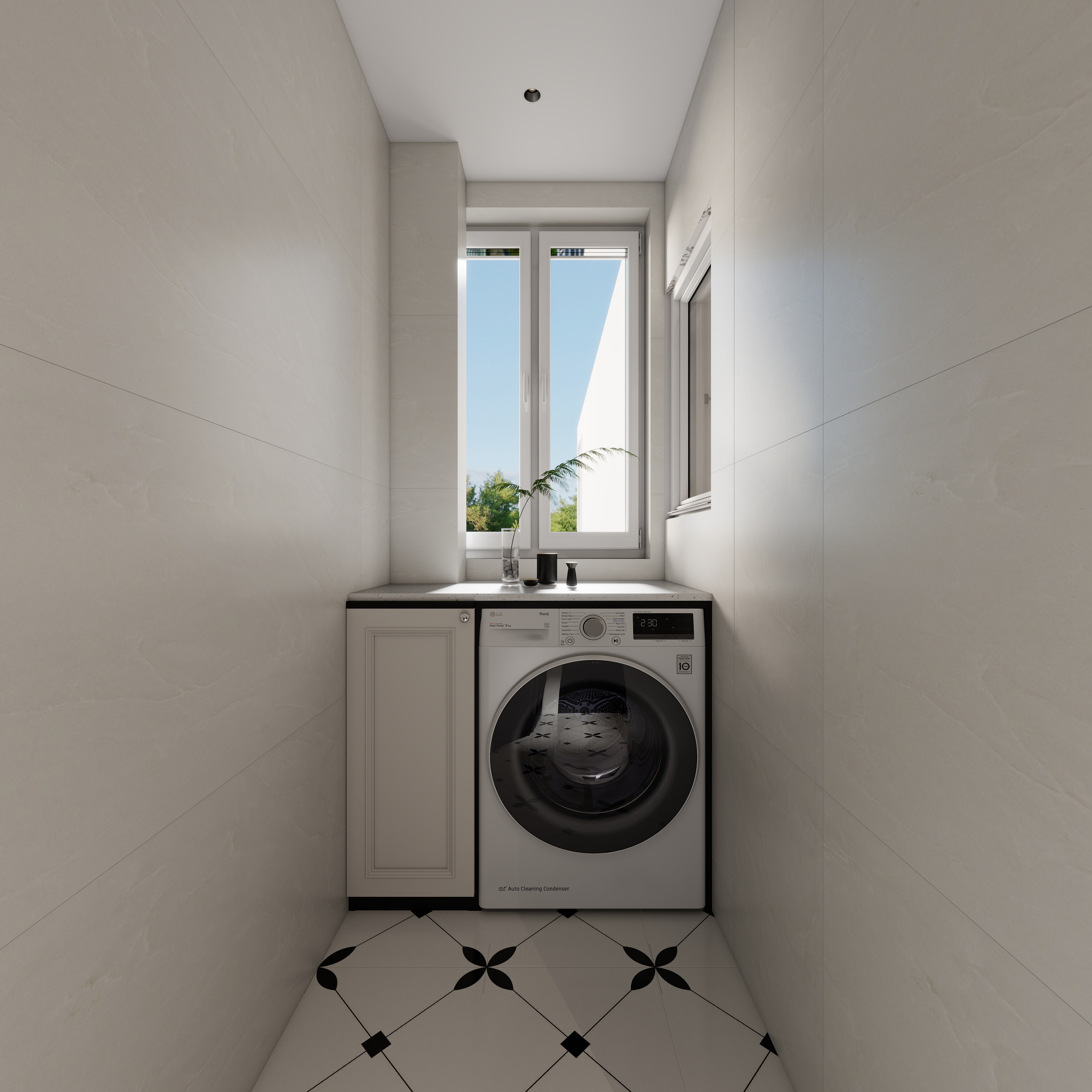 李懿轩-盛世御景院美式114㎡3室一层厨房装修效果图第4张