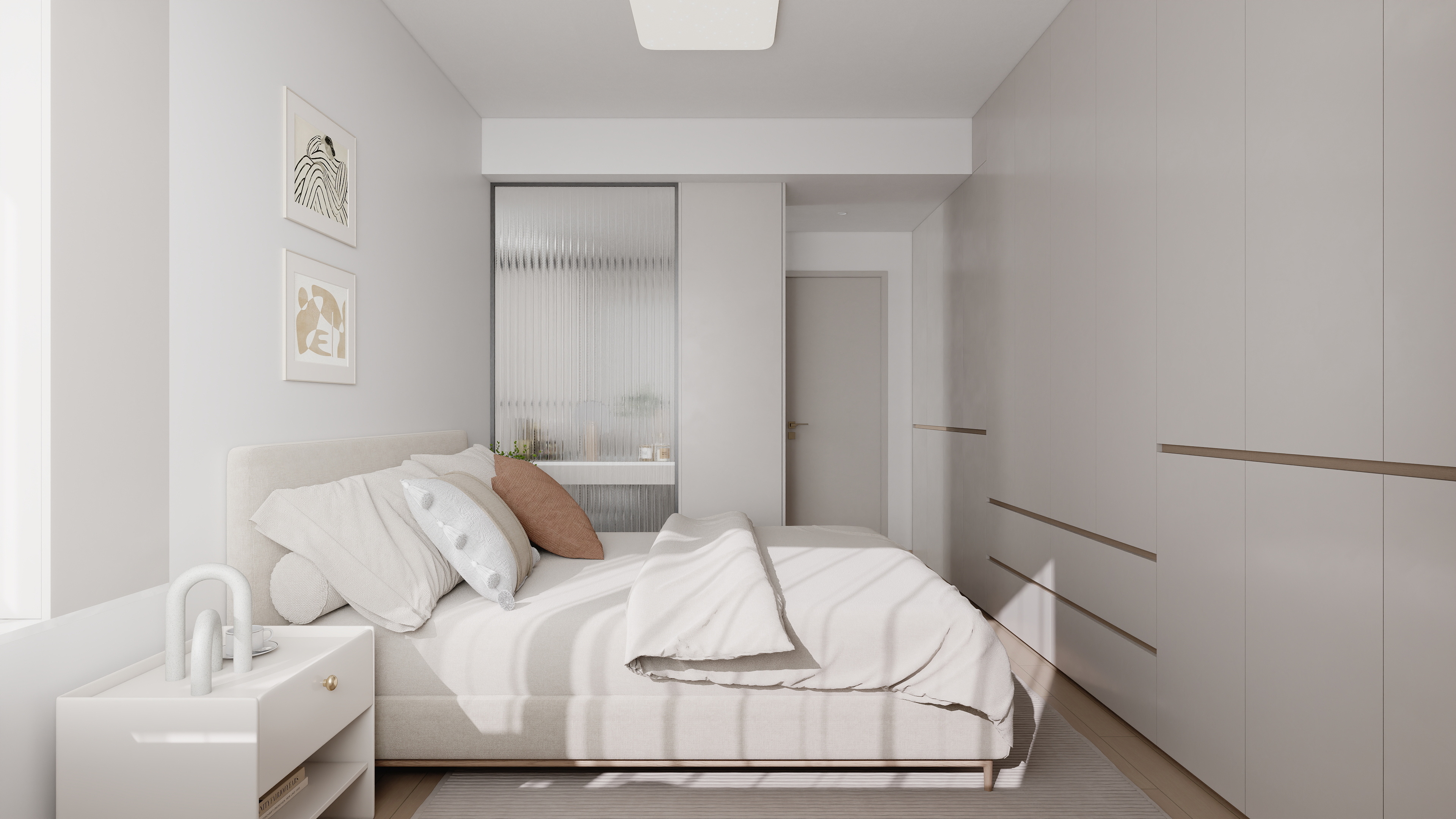 星空工作室Design-现代简约113㎡3室装修效果图