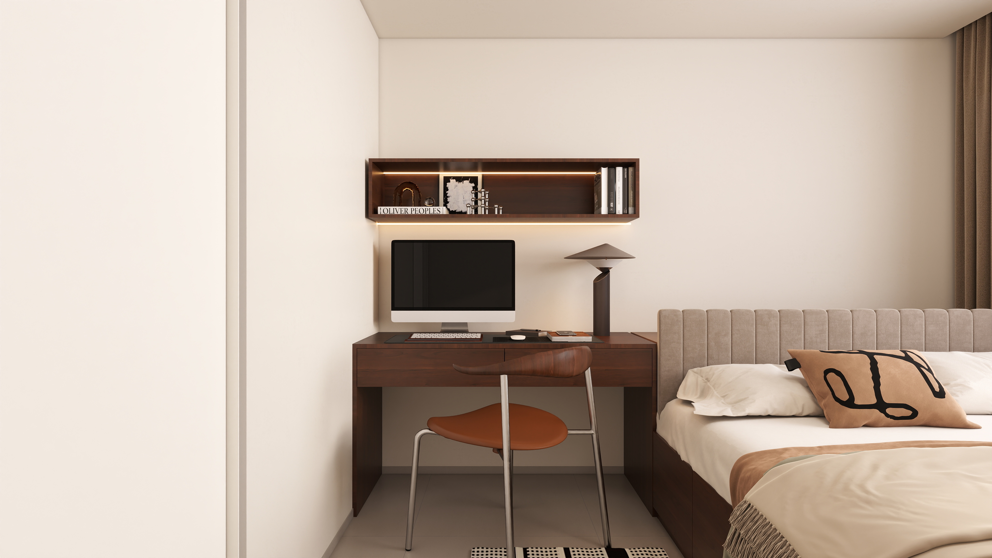 星空设计工作室Design-现代简约121㎡3室装修效果图