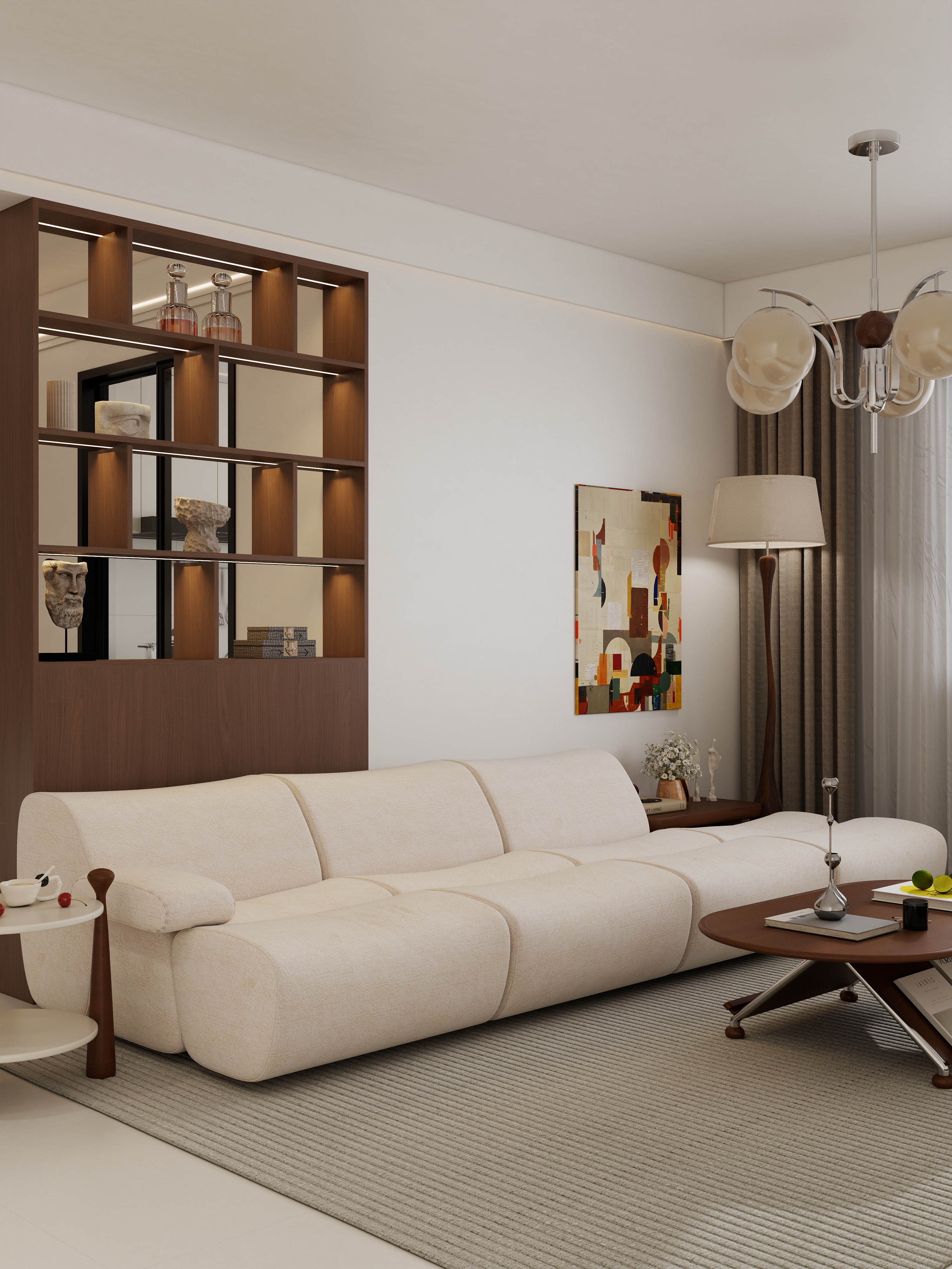 Tian11-龙惠小区 - 现代中古装修效果图