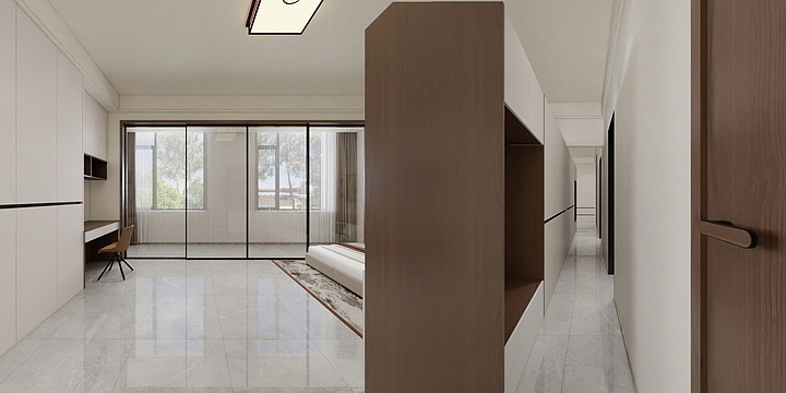 独角兽效果图表现-高柳办公楼 - 1-装修设计方案