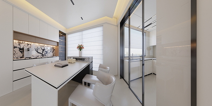 阜南家立方装饰-荣誉成6#楼02户-装修设计方案