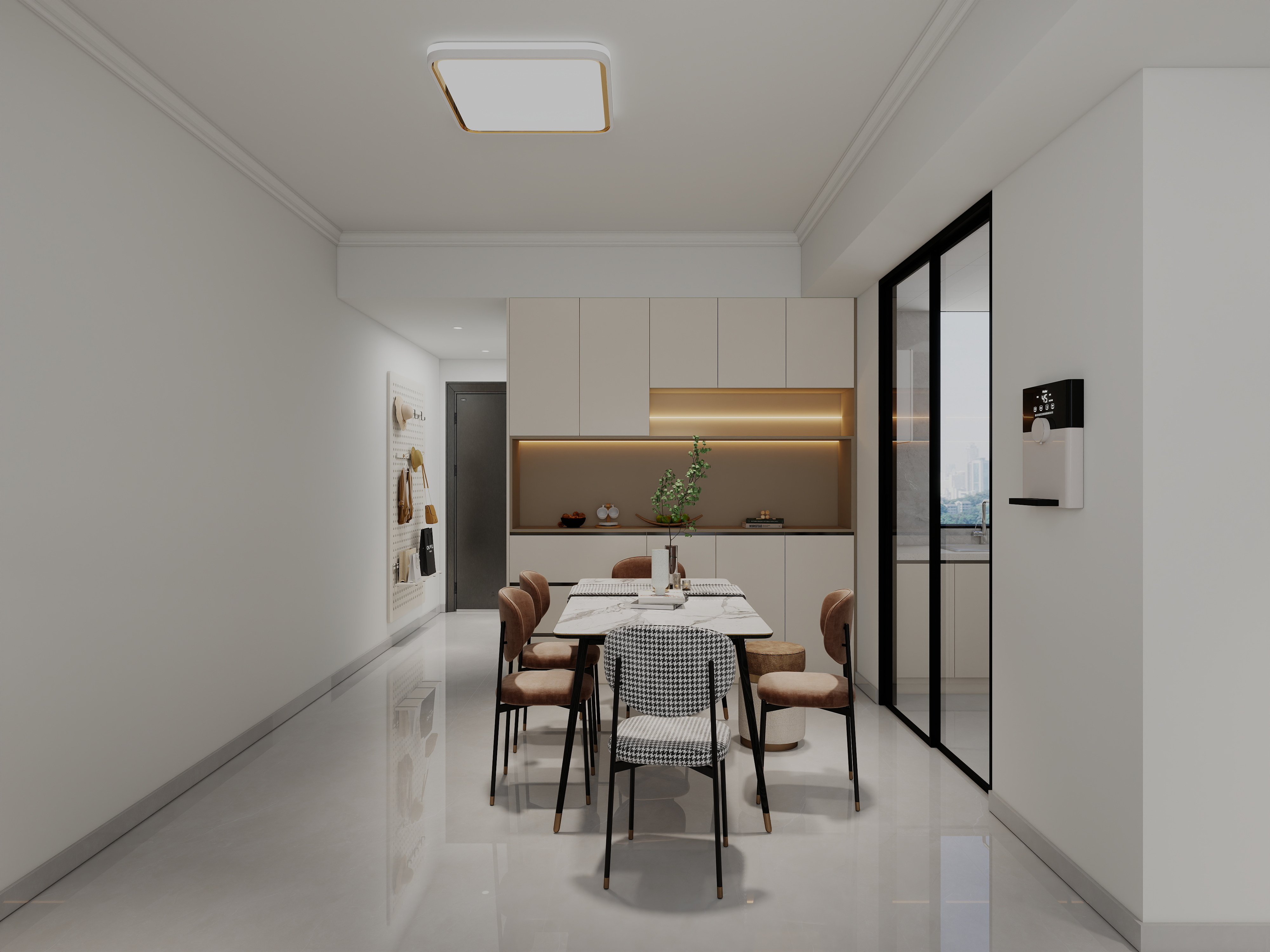 艺雅丽-137平现代简约  装修效果图