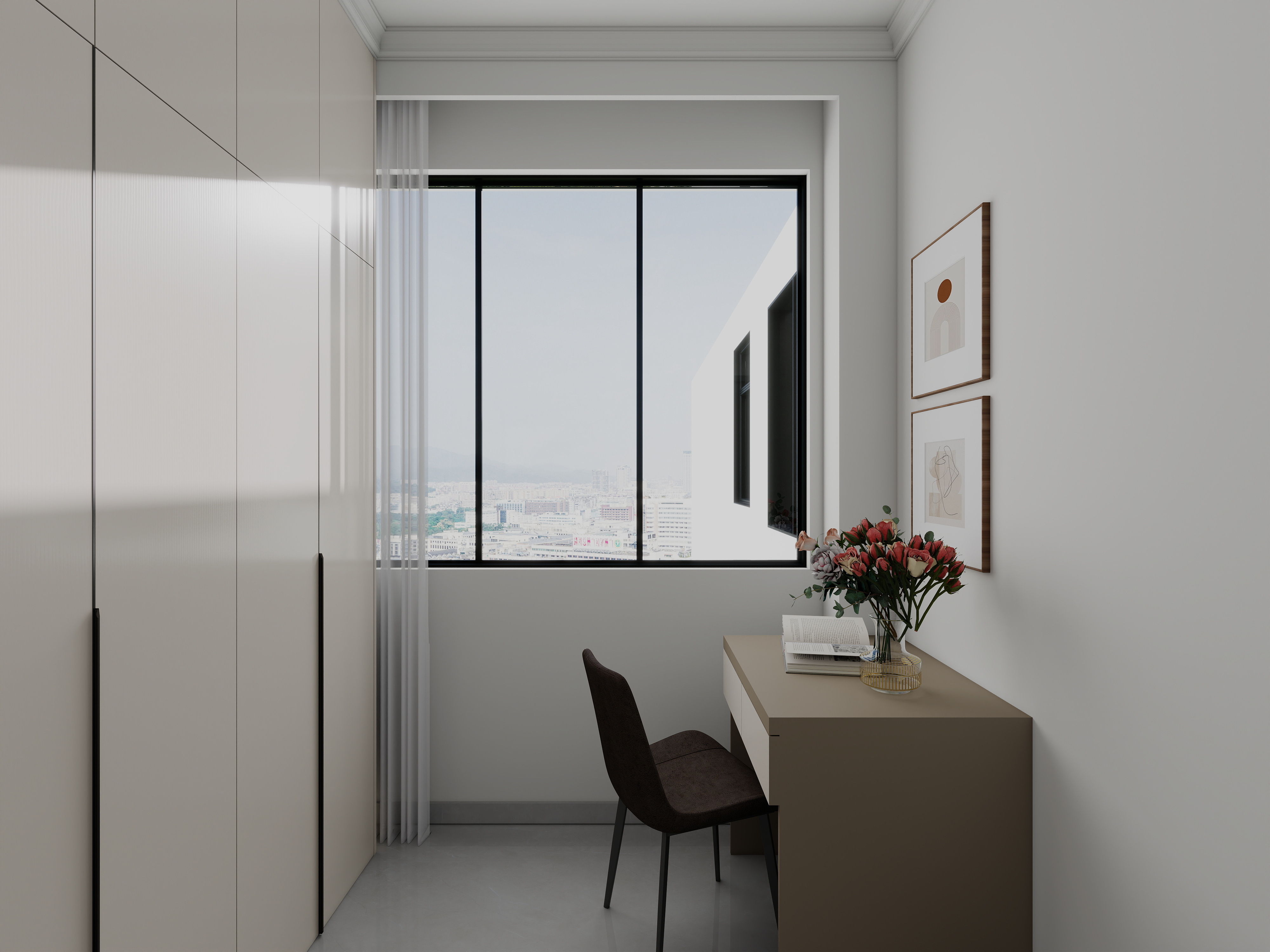 艺雅丽-137平现代简约  装修效果图