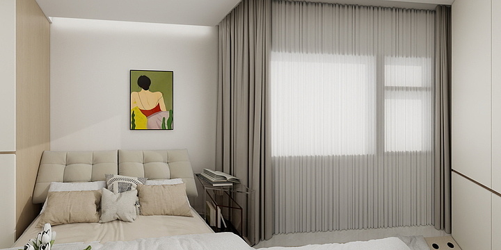 Zhengmin康凌-金域香江2-2-1-2李学伟 - 黑白灰-装修设计方案