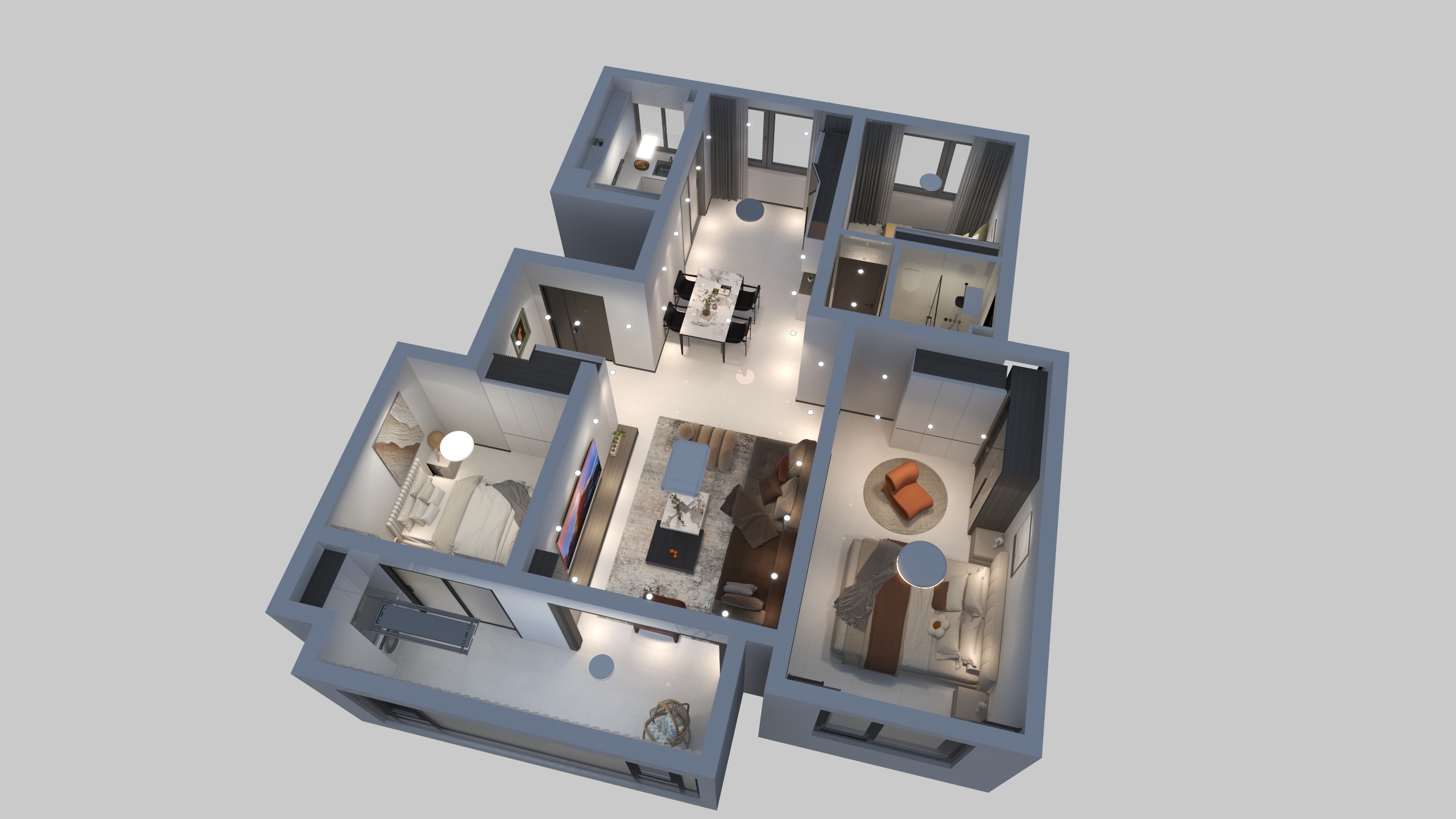 刘秋男-拾光印1栋403-装修设计方案