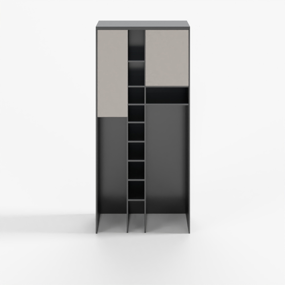 现代客餐厅装饰柜3D模型