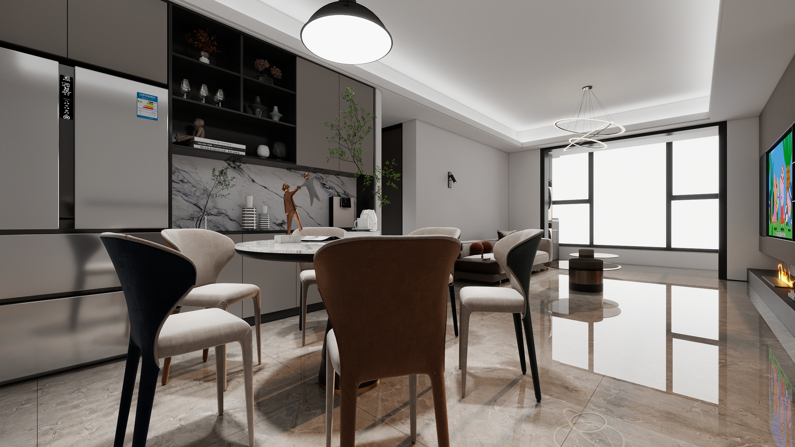 全案设计师阿康-A户型-装修设计方案