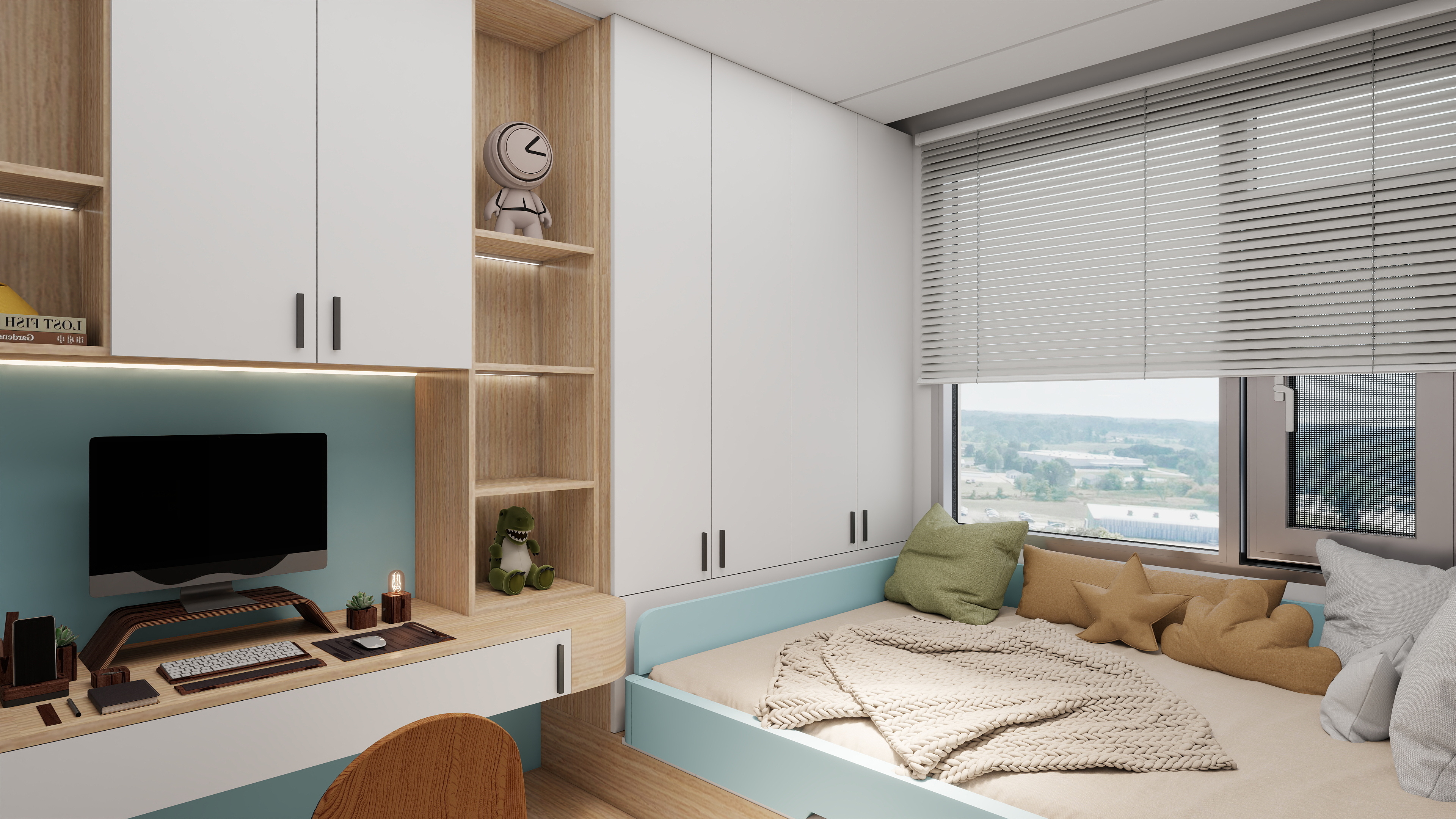 小宇设计e-奶油106㎡4室-装修设计方案