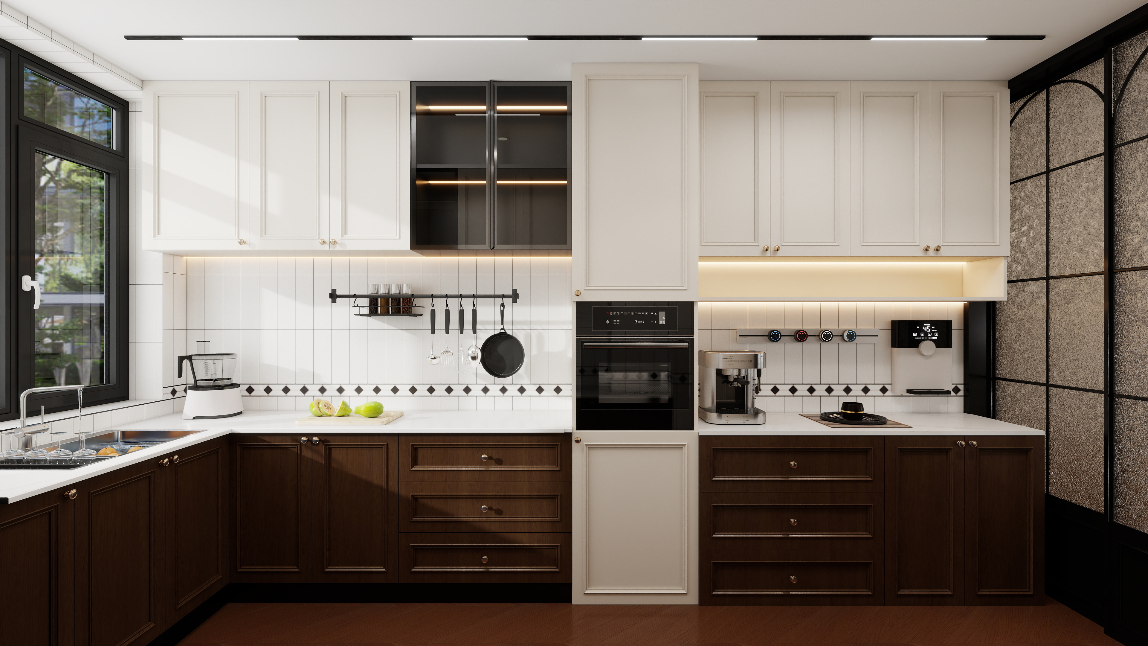 居永悦装饰师鸿波-壹号院法式155装修效果图