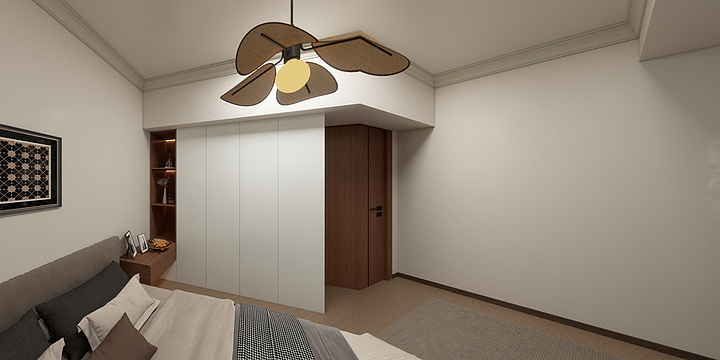 A诺诚全屋定制衣柜-都市港湾-装修设计方案