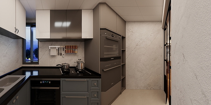 Ziv_-佛山122户型-装修设计方案