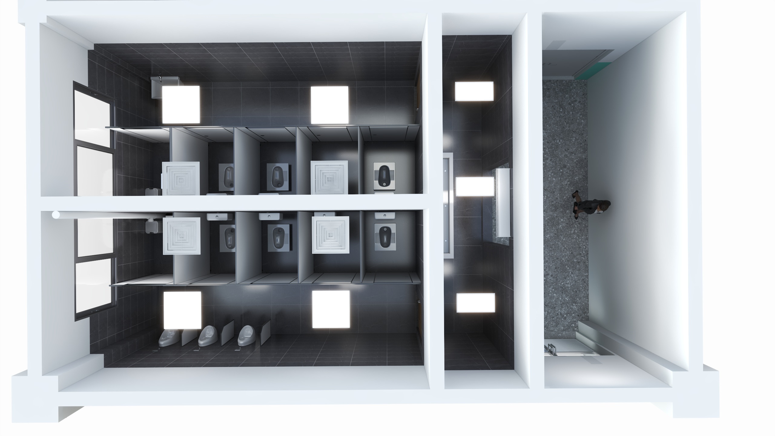 王洪林WuCD-办公室卫生间全贴砖设计20251015-装修设计方案