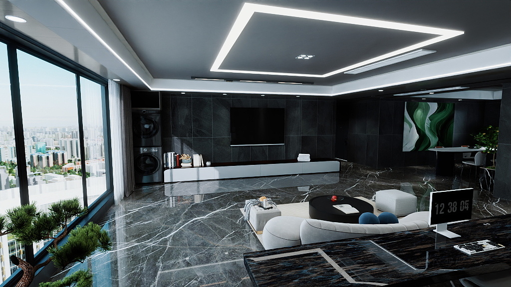 牙博士-我的现代风格 176m²-装修设计方案