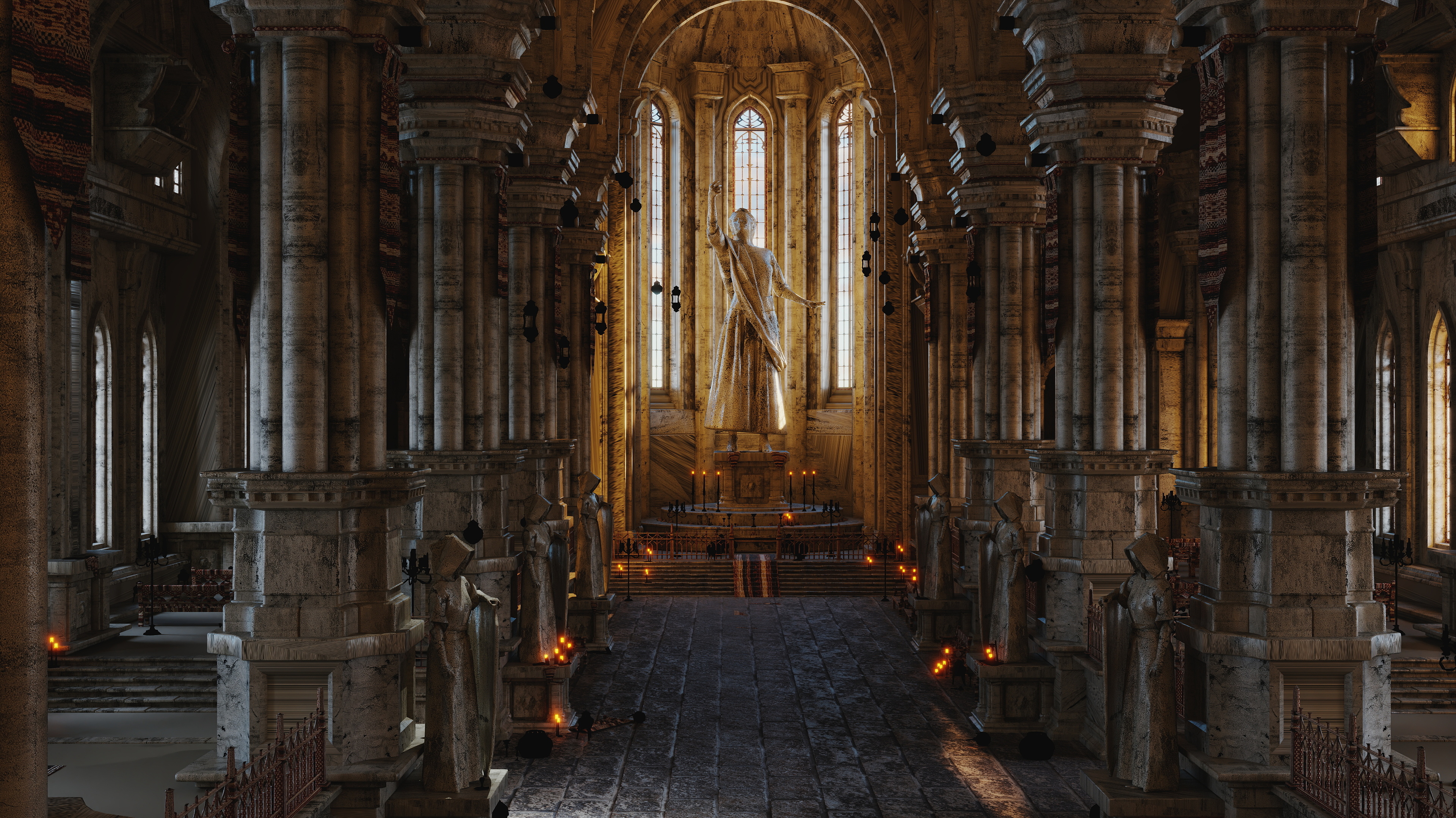 空间设计丨阿哲-教堂 - 副本 - 副本-装修设计方案