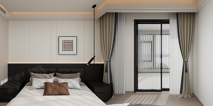 盟鼎新材料有限公司小暖-套房平面图-装修设计方案