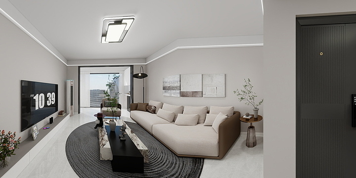 设计师-黎明-周集小区120户型-装修设计方案