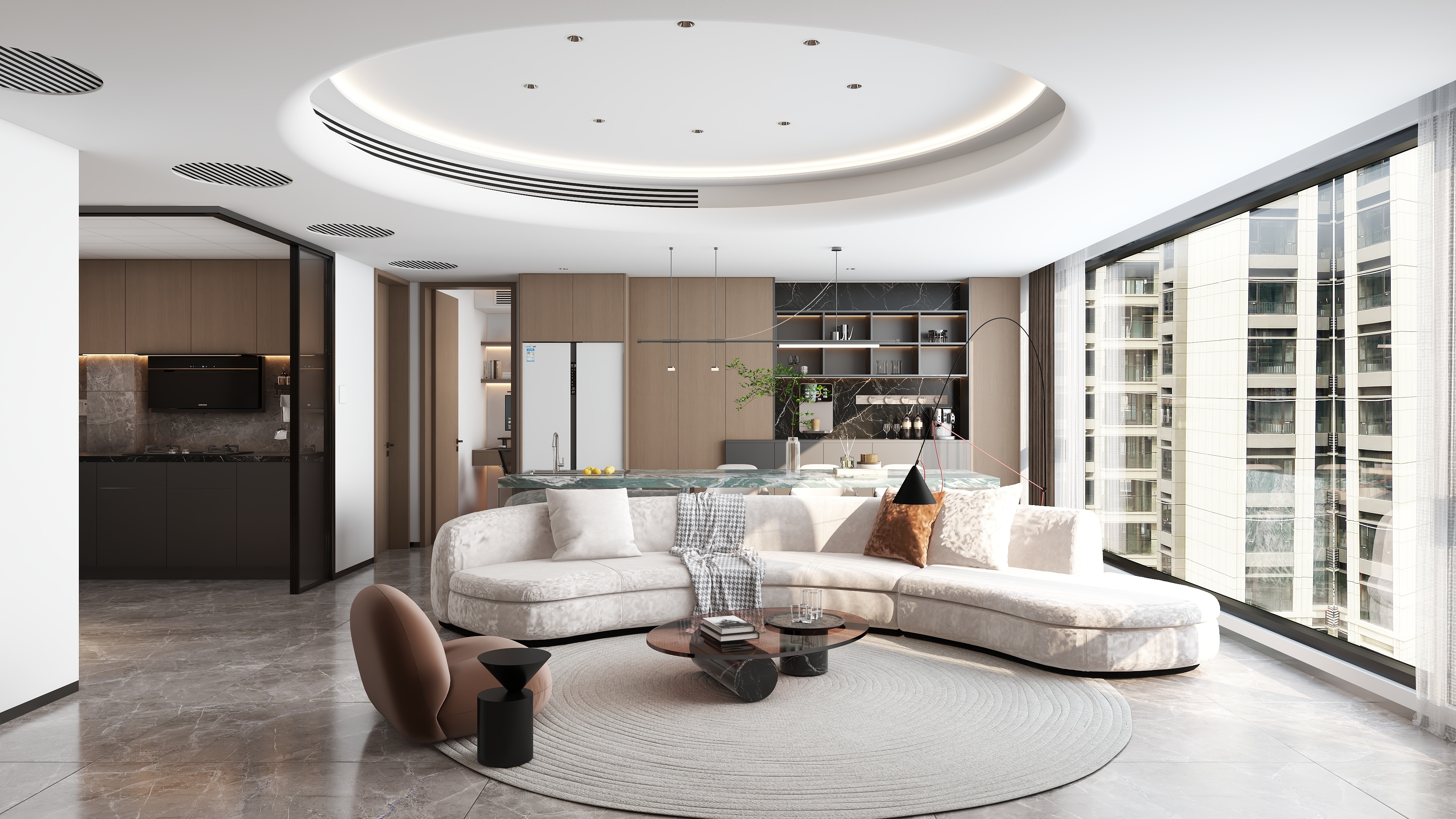 汐墨--XMDesign-意式装修效果图