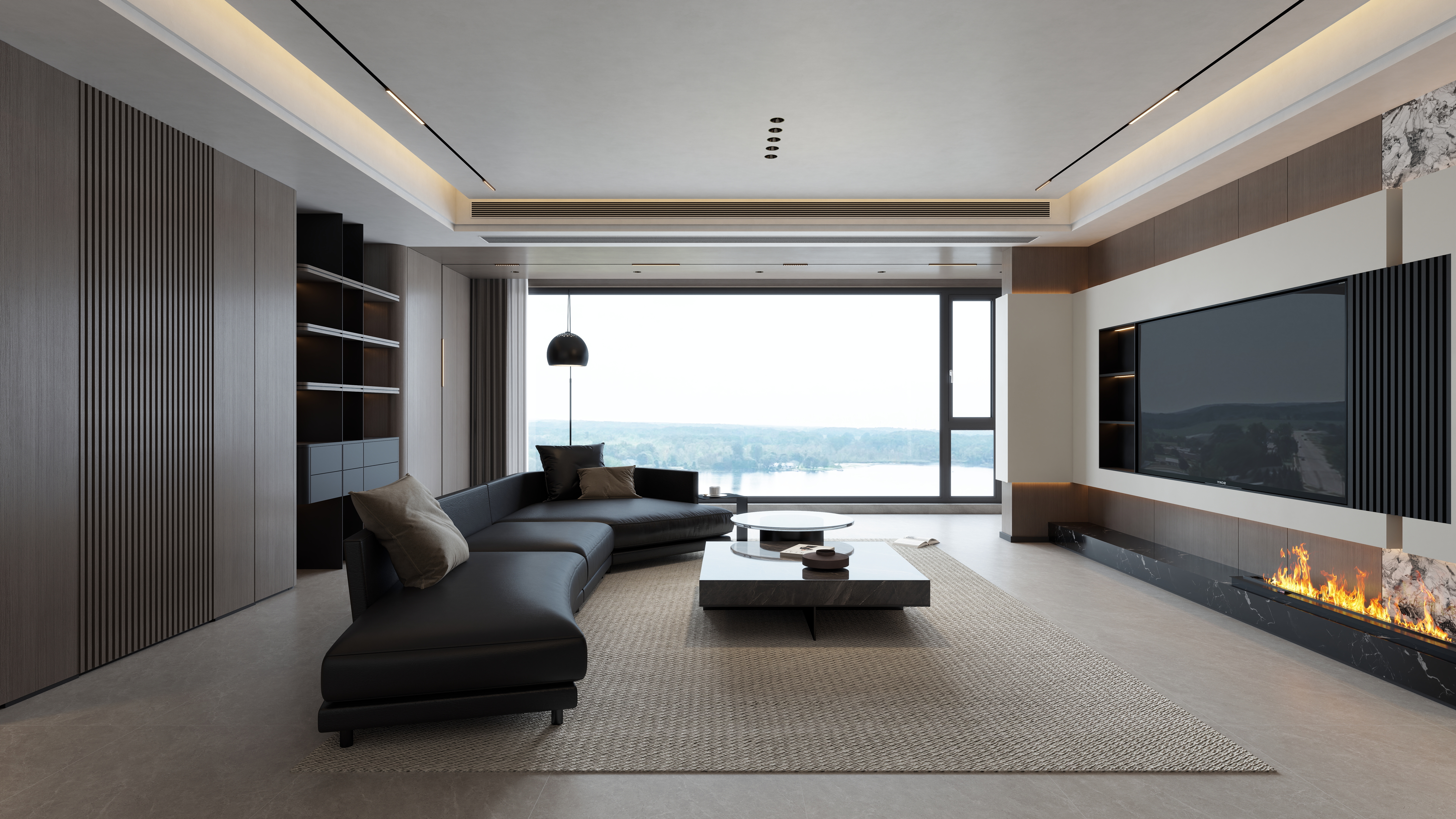 星空设计工作室500一套-意式180㎡4室 -装修设计方案