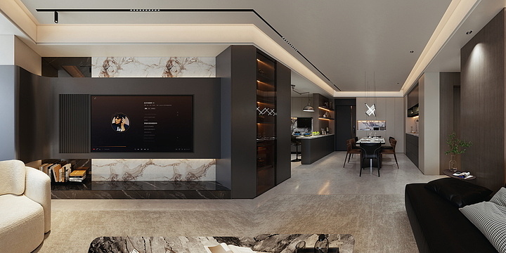 张迪-公园王府28-7-意式-装修设计方案