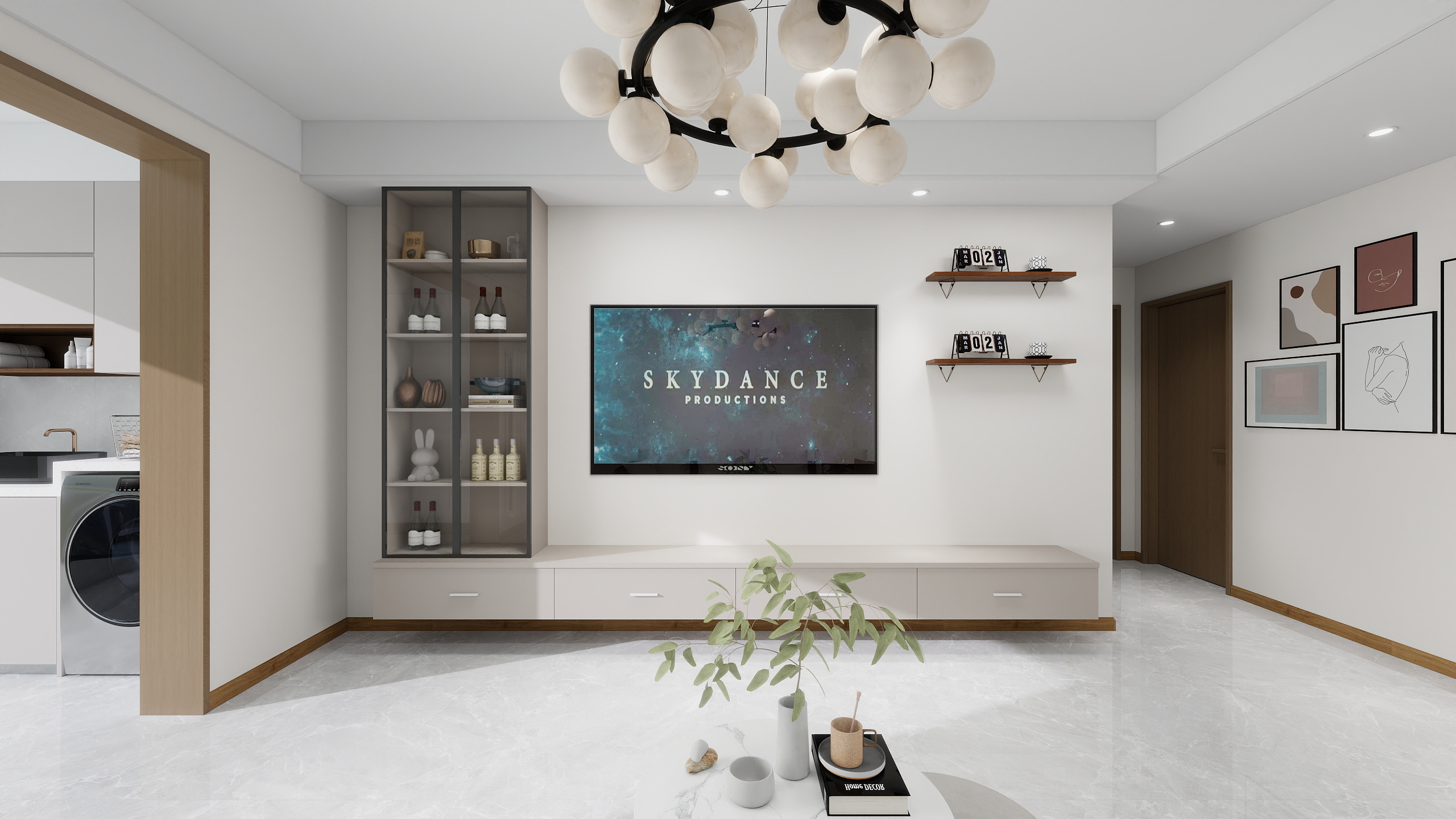 合肥双诚-M璘-柏林春天140平方 简单的装修-装修设计方案