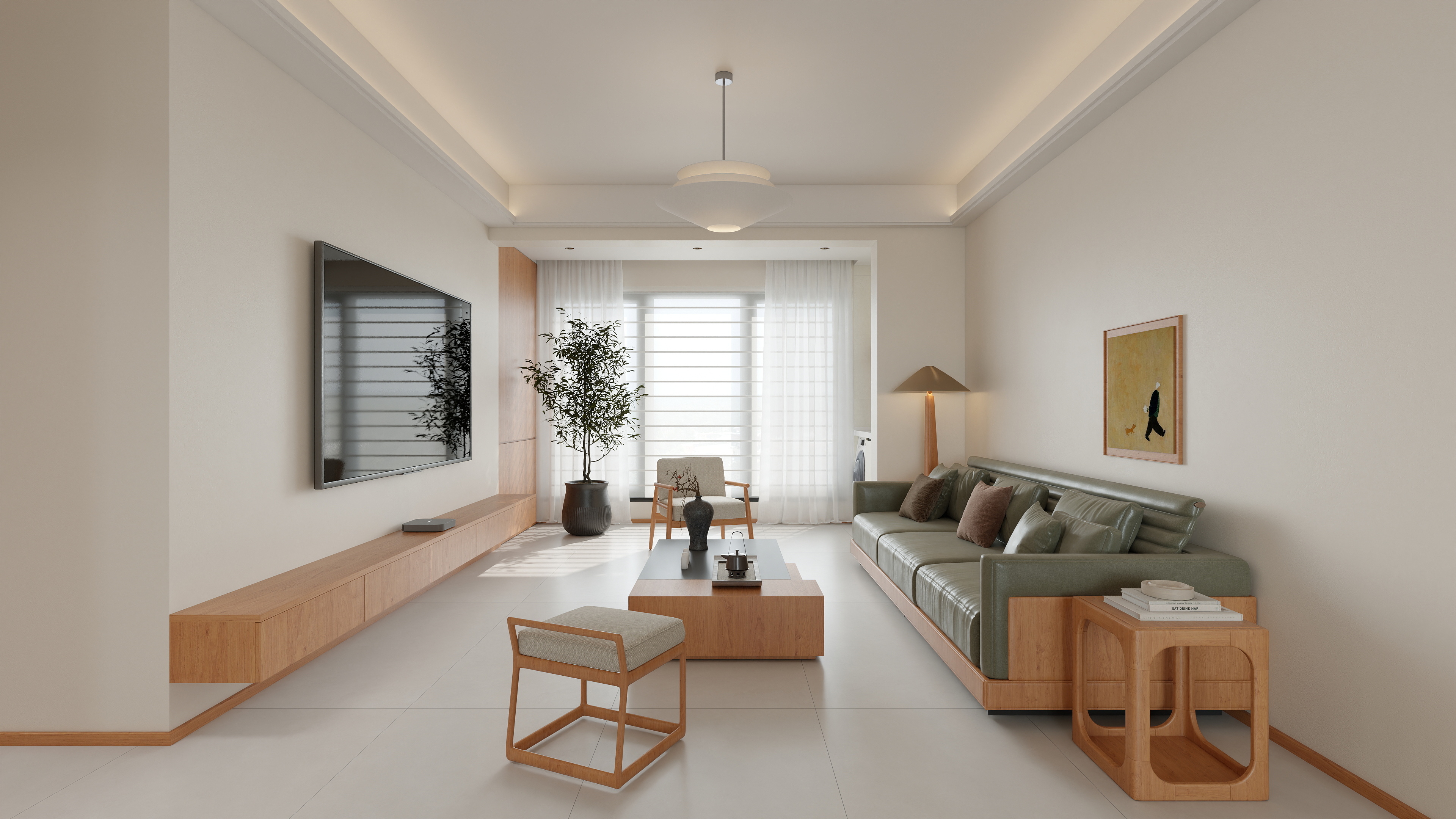 星空设计500一套-现代简约121㎡4室-装修设计方案