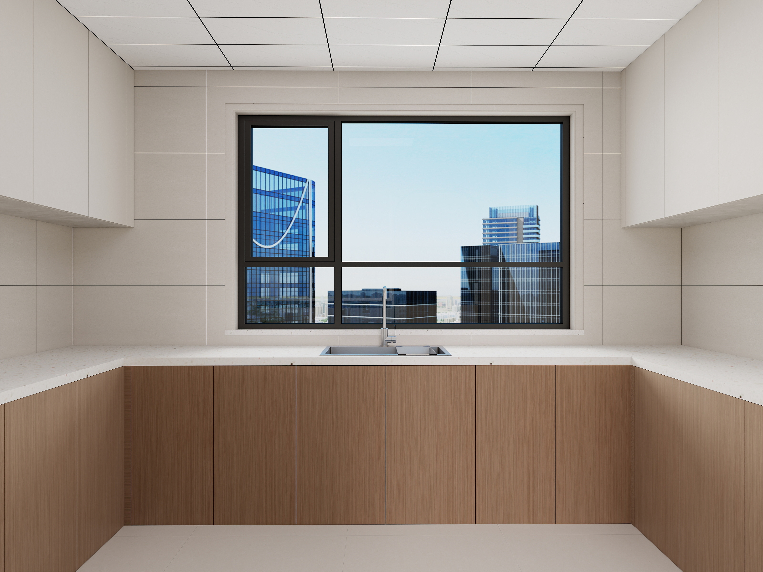 李青越-164方现代风格别墅装修效果图