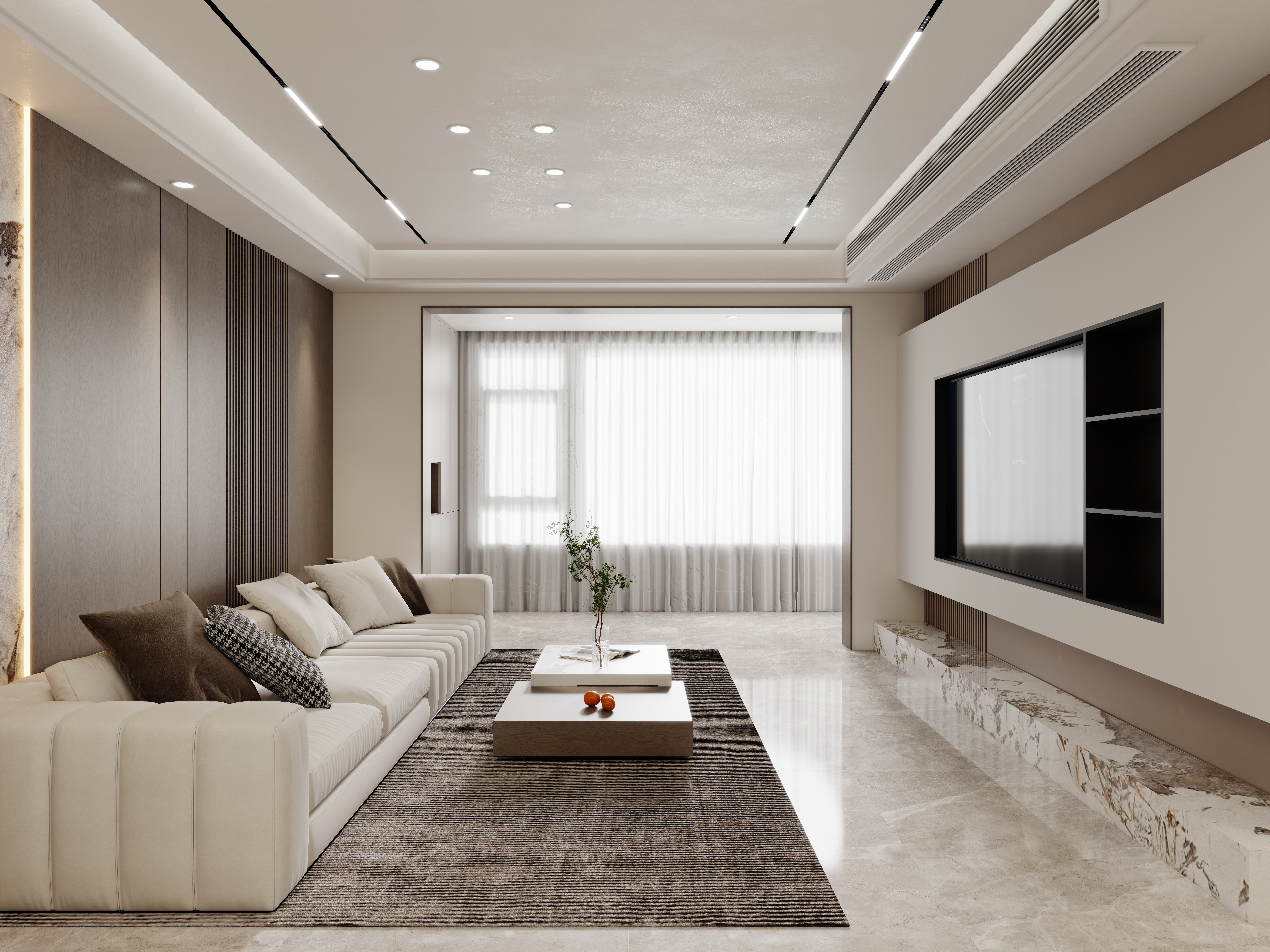 壹诺设计工作室-现代意式 装修效果图