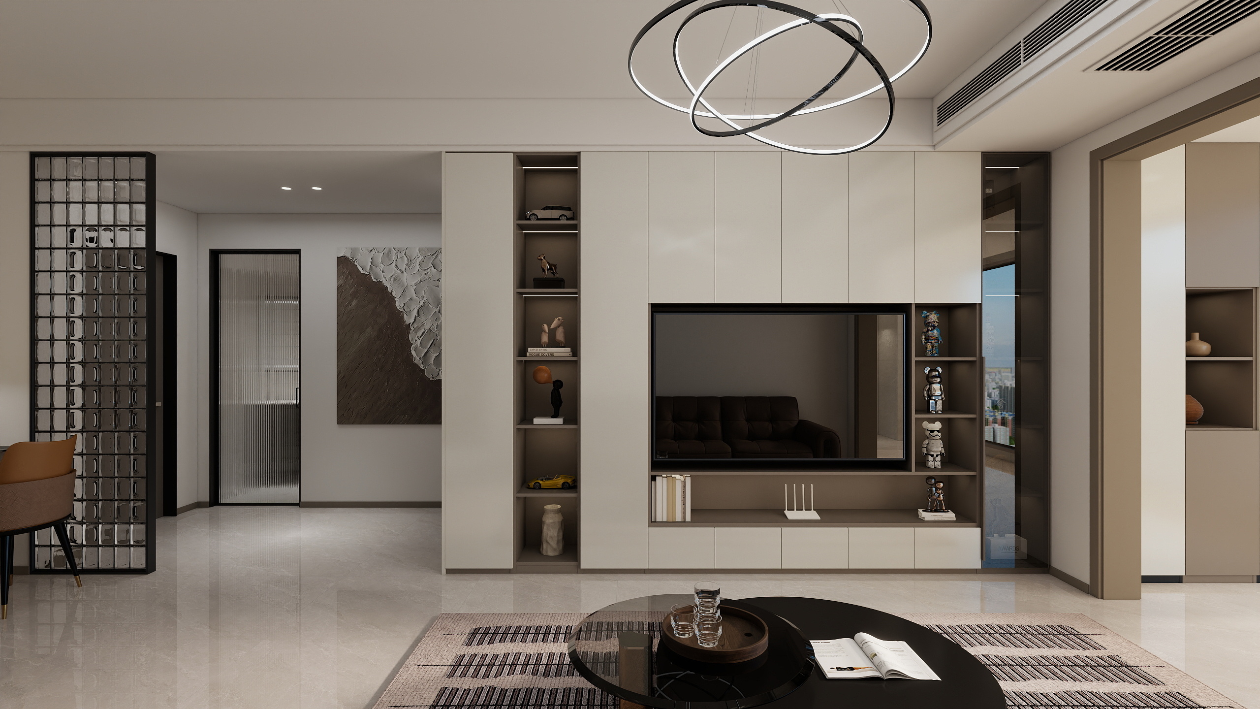 温暖的心521-桃李春风110平-装修设计方案