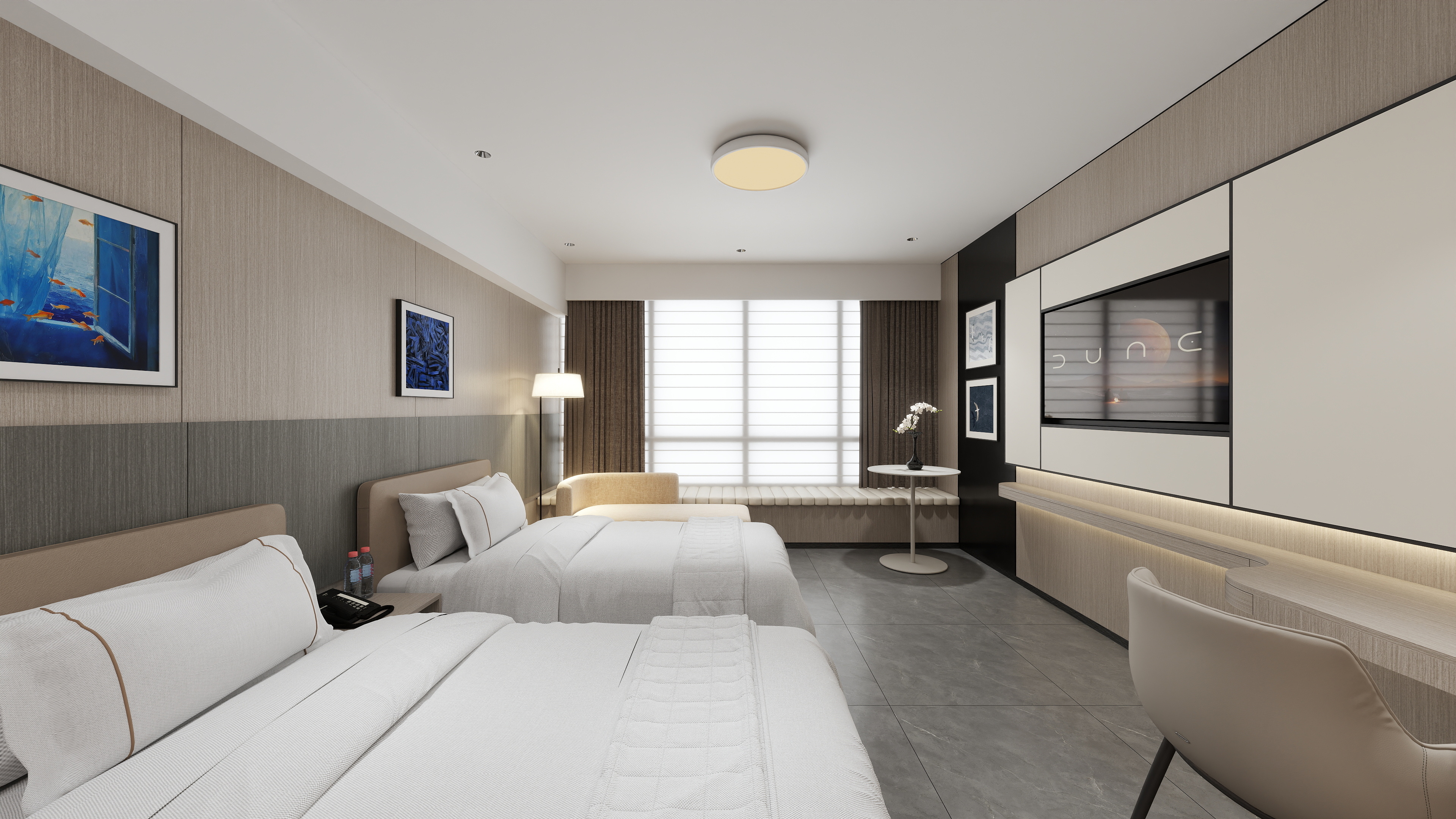 沈阳设计师麦粒-酒店局部改造-装修设计方案