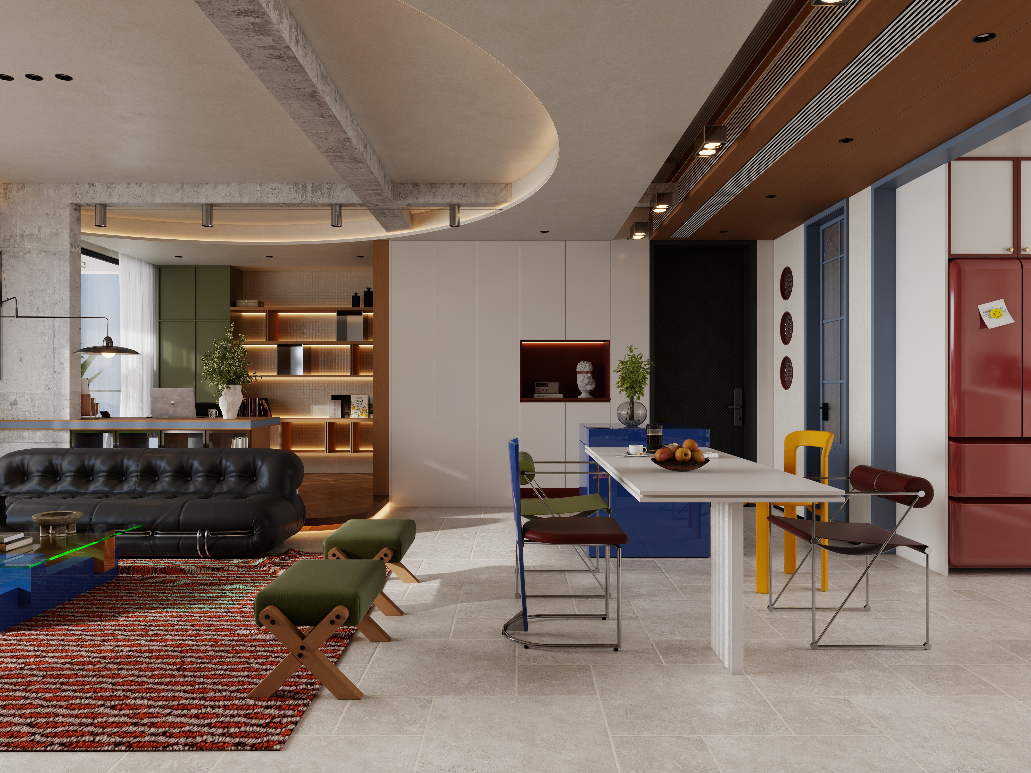 略略略tKCf-小区房102㎡3室装修效果图