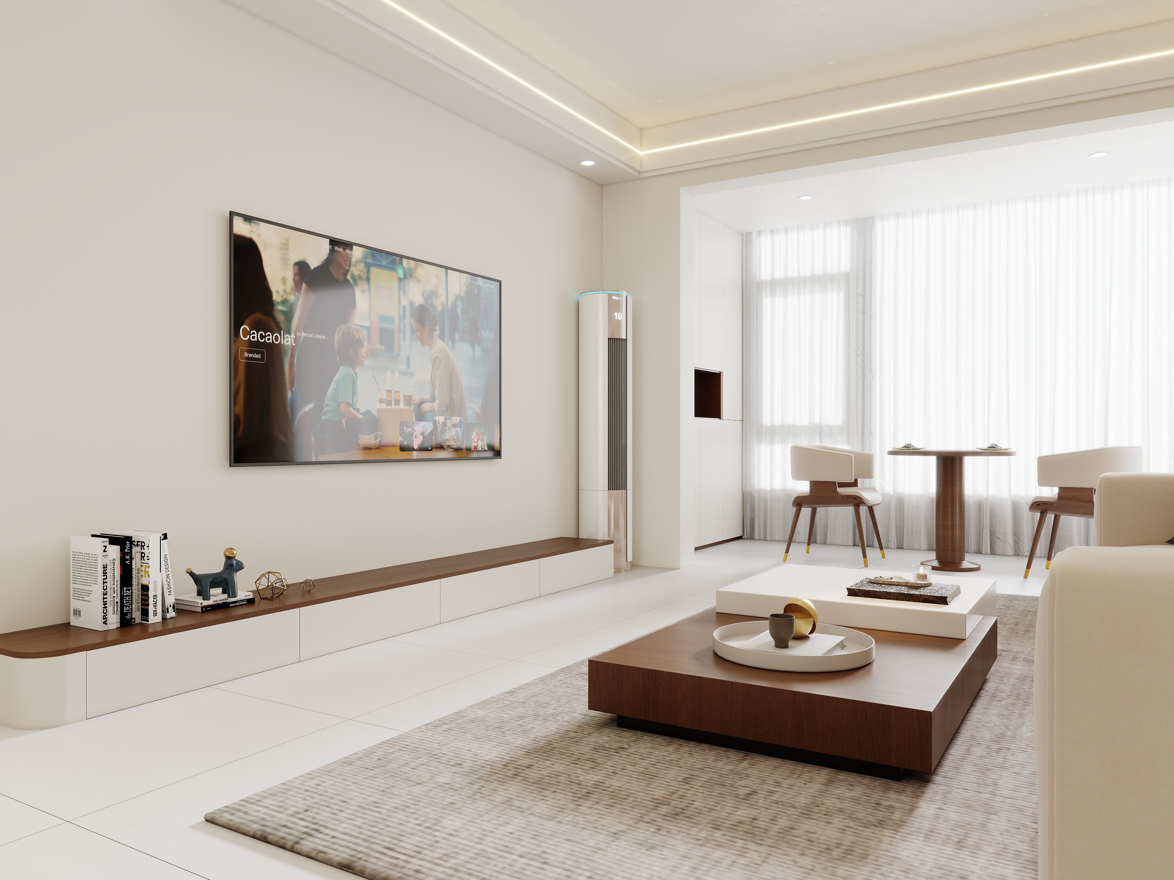 壹诺设计工作室-现代简约装修效果图