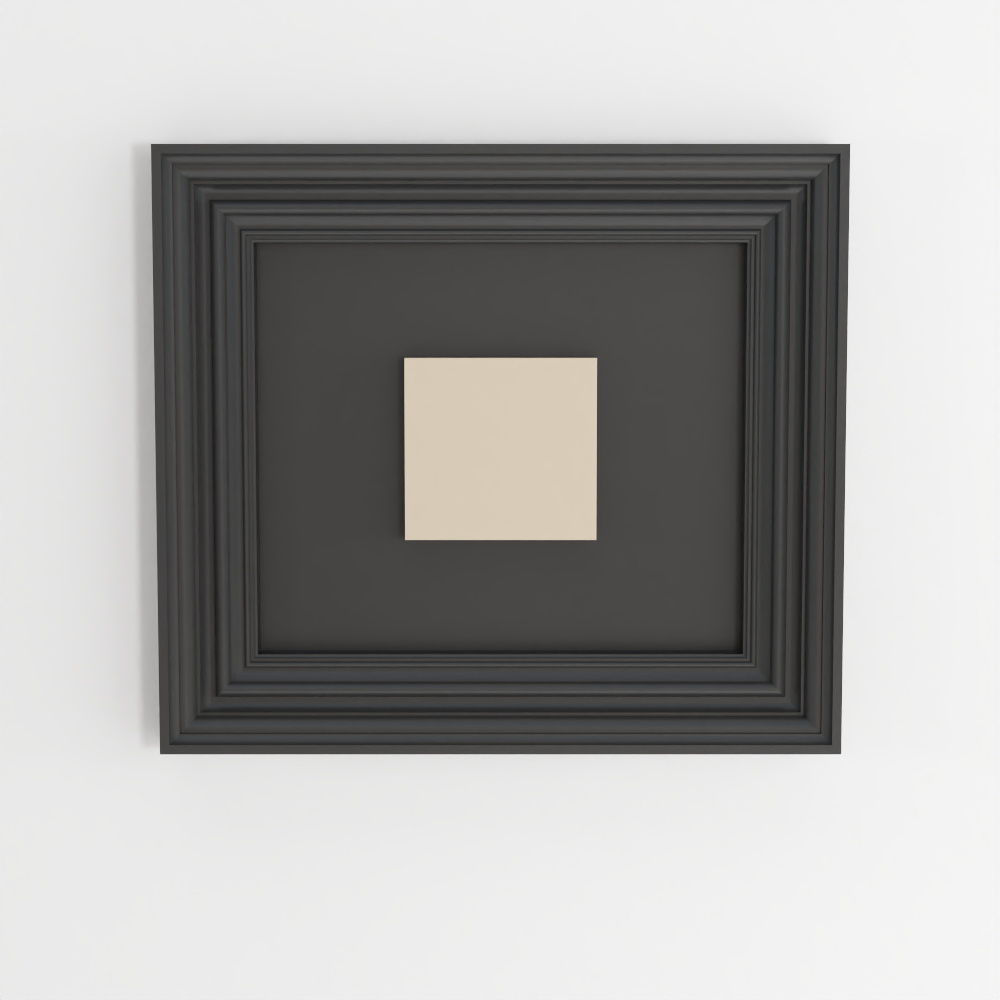 法式中古家居挂画23D模型