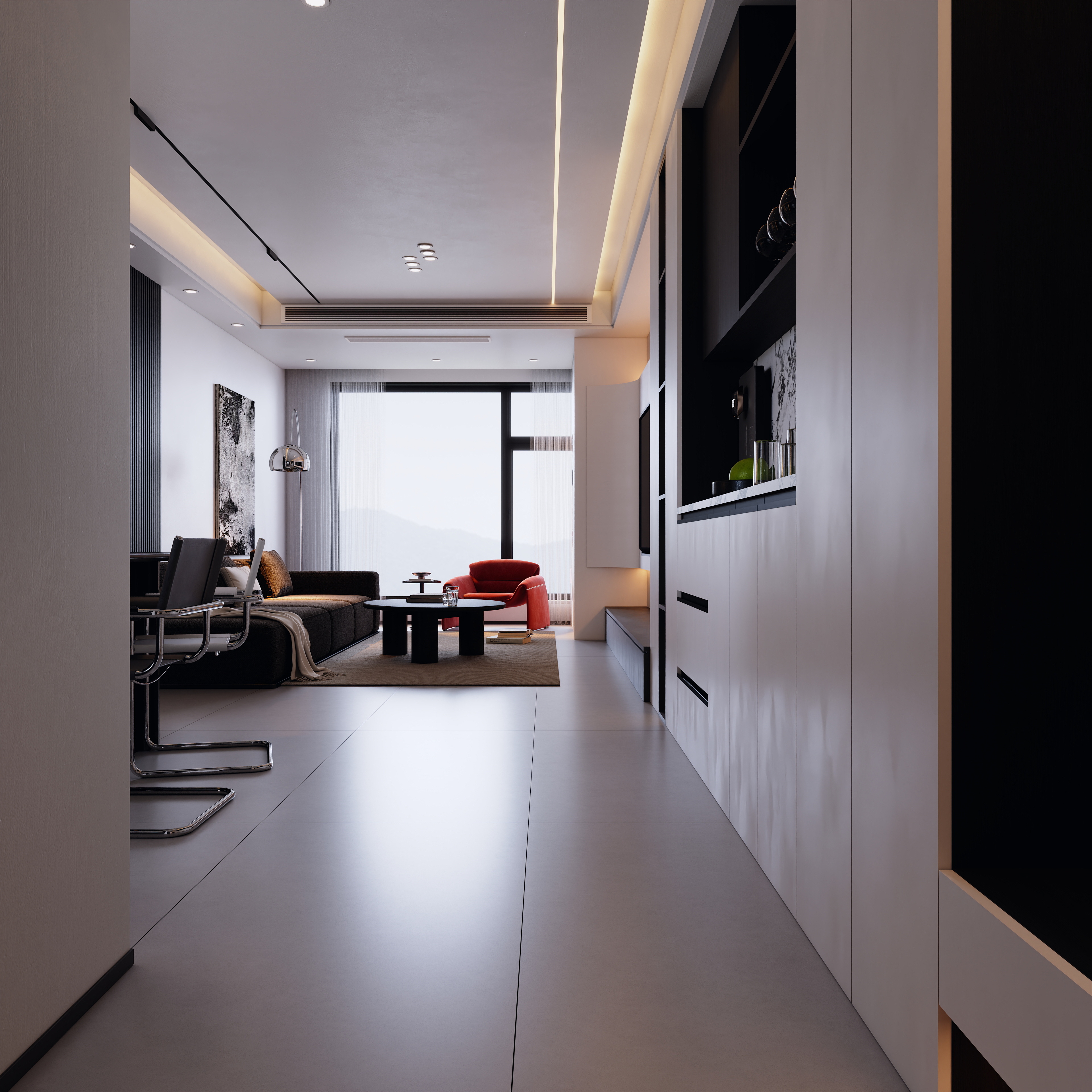 寻乐Glpd-91㎡2室装修效果图