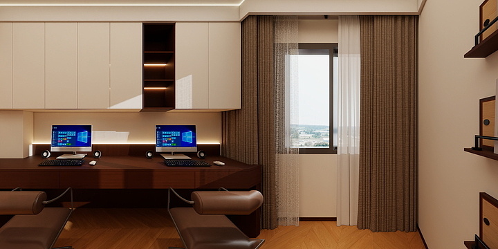 青墨O-10-20 Ann室内效果淘宝-装修设计方案